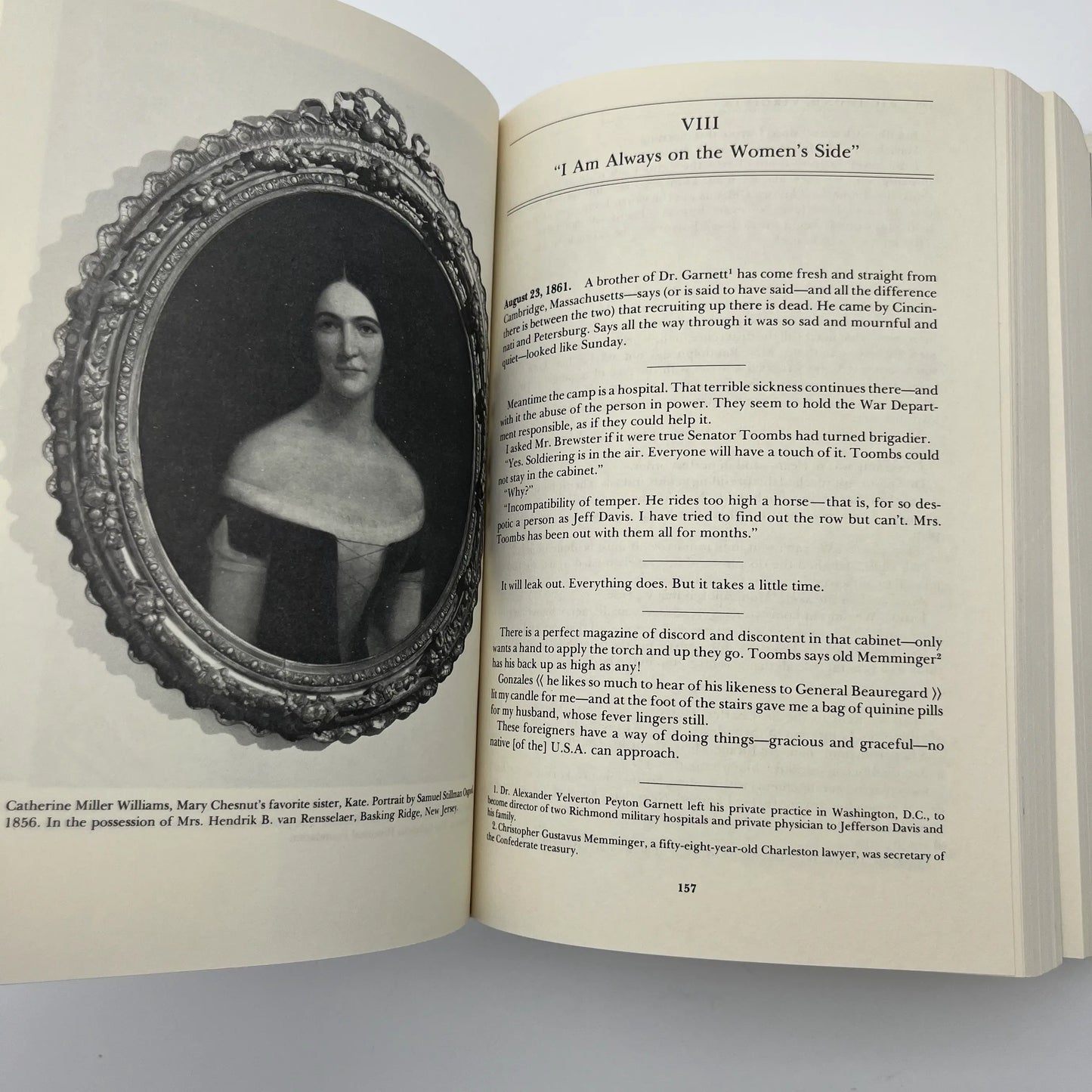 "Mary Chesnut’s Civil War" edited by C. Vann Woodward