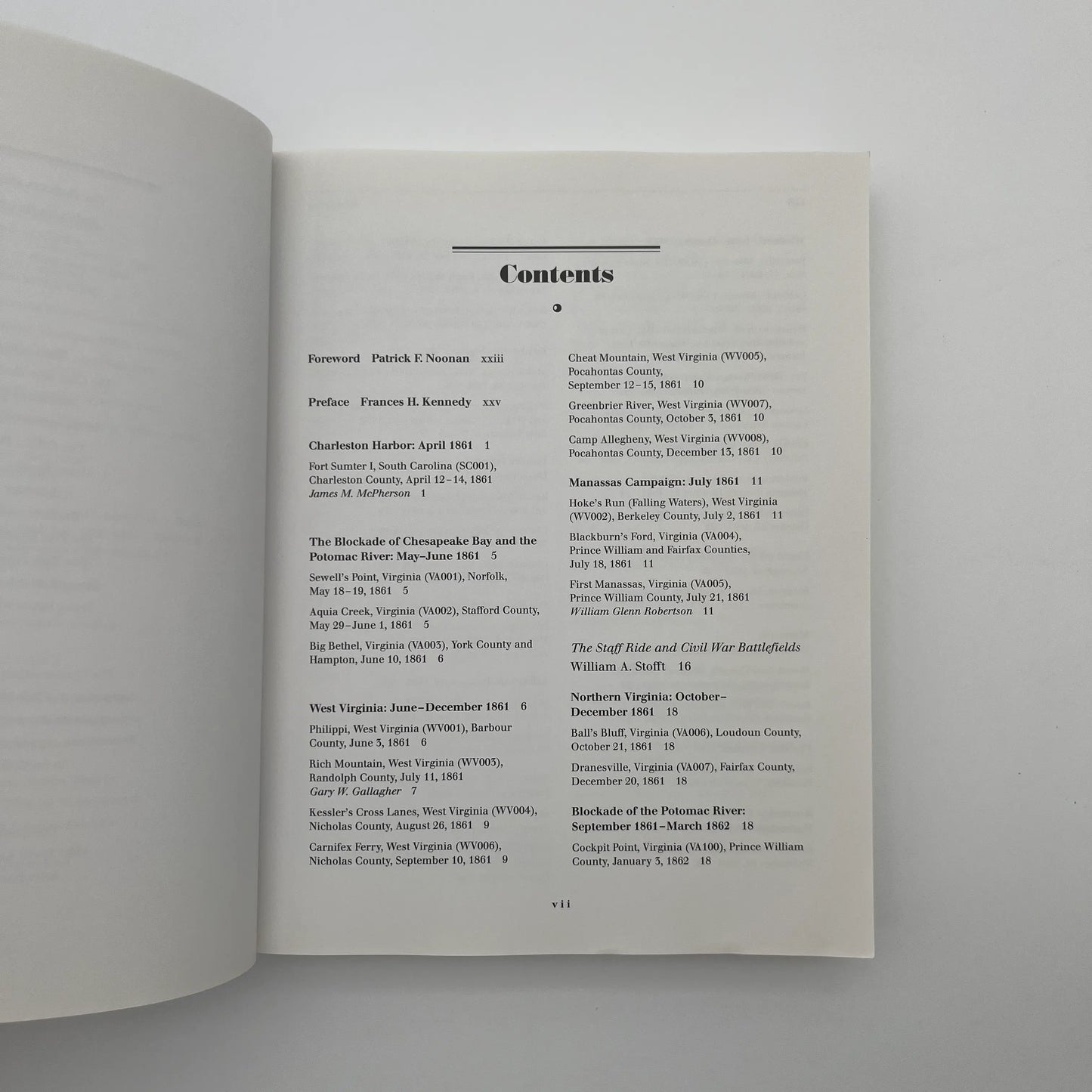 "The Civil War Battlefield Guide" Edited by Frances H. Kennedy