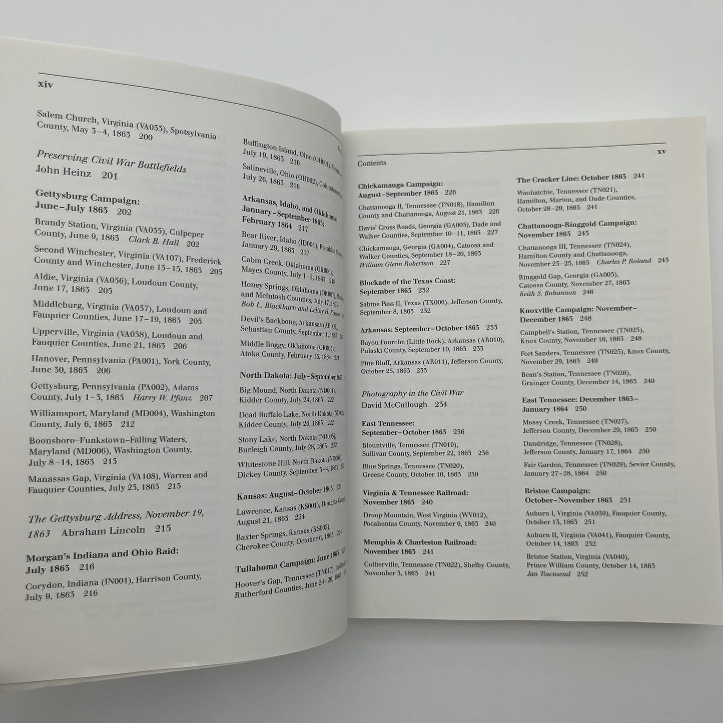 "The Civil War Battlefield Guide" Edited by Frances H. Kennedy