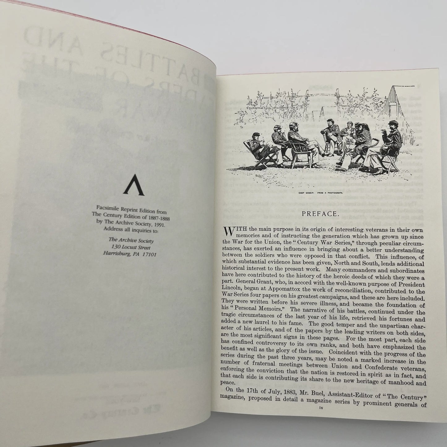 Battles and Leaders of the Civil War, Volume I, Part I