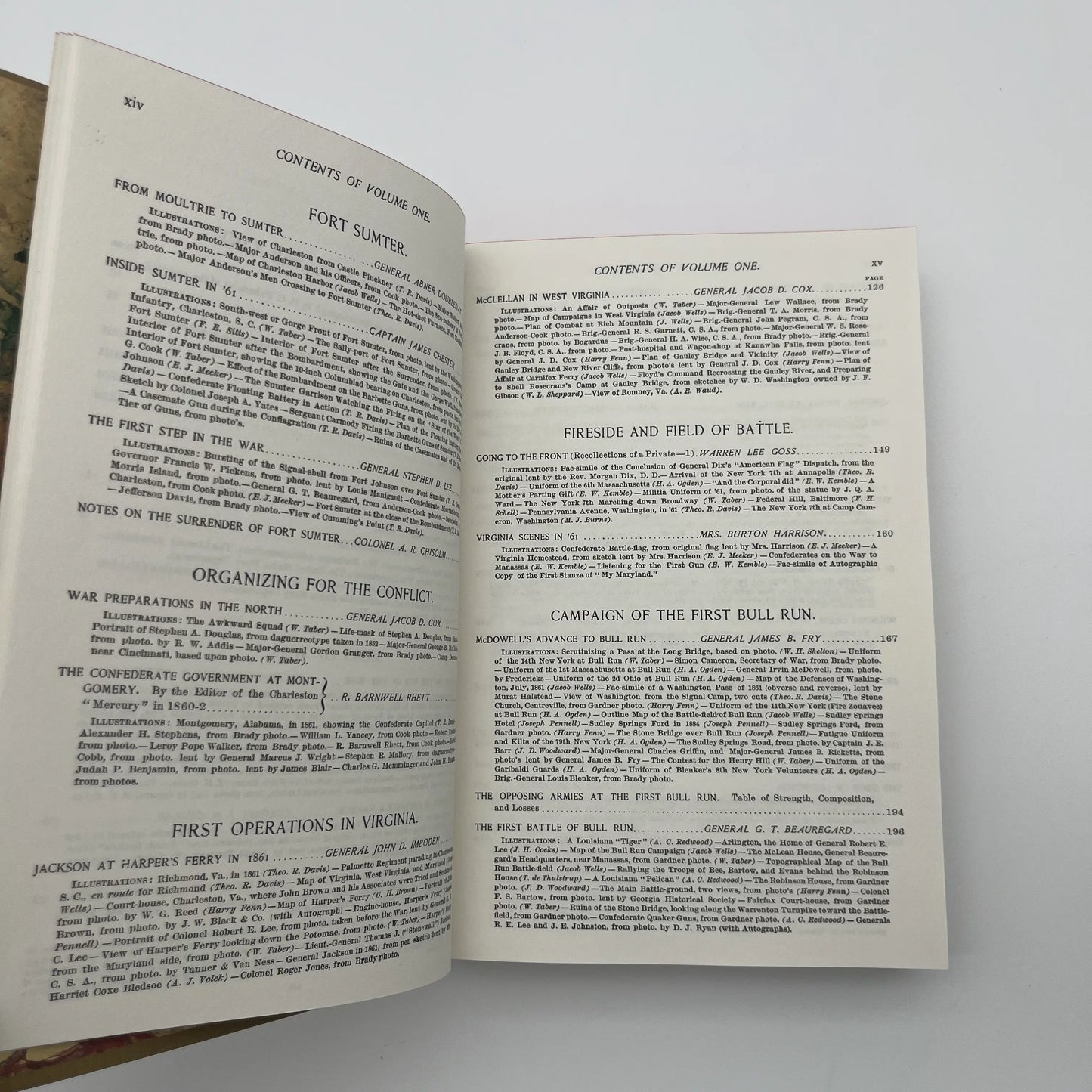 Battles and Leaders of the Civil War, Volume I, Part I