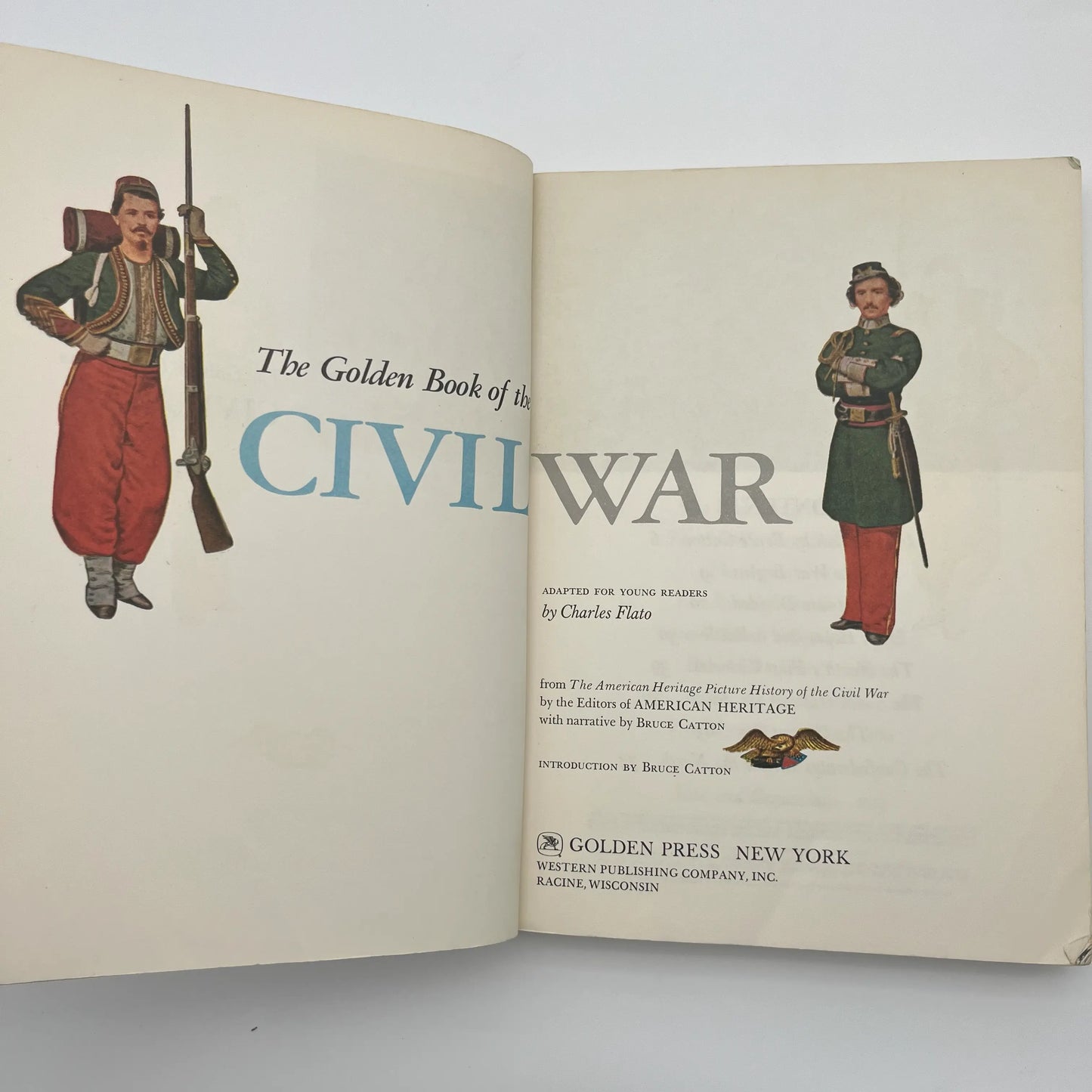 "The Golden Book of The Civil War" by Charles Flato — Adapted for Young Readers