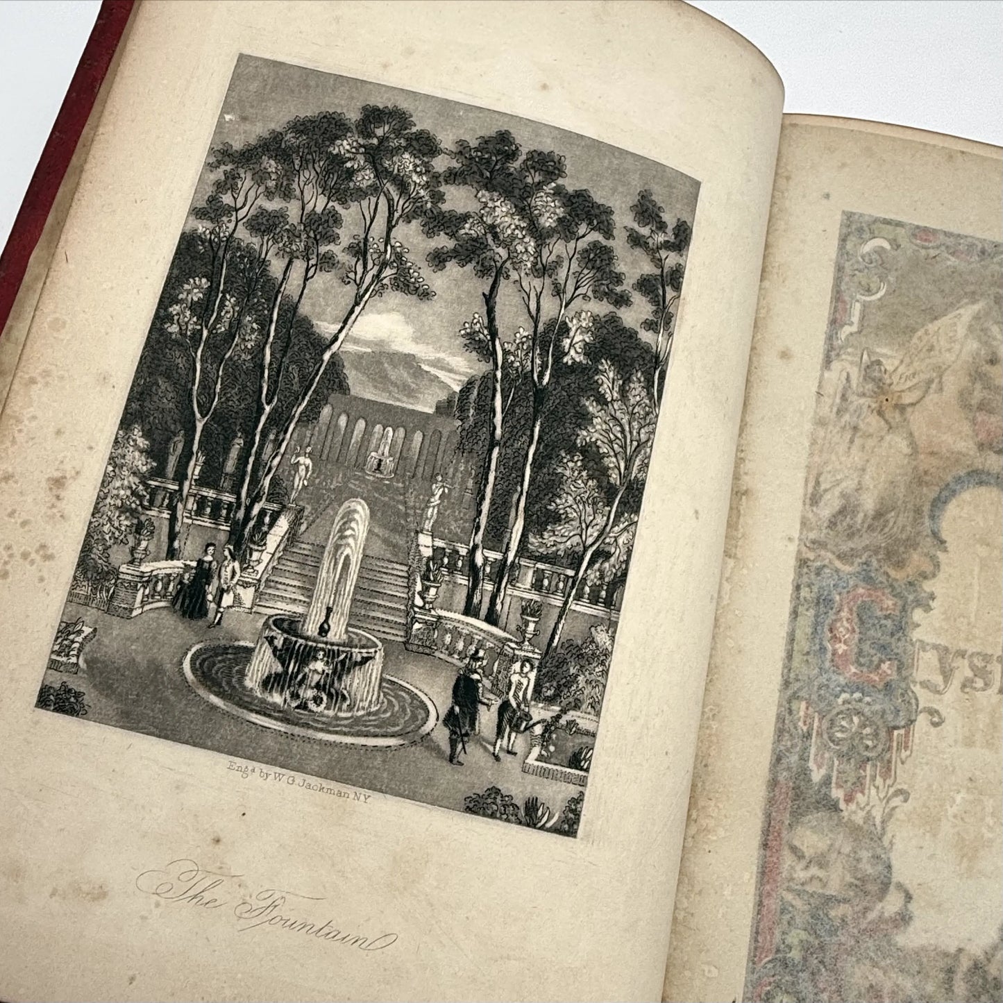 "The Crystal Fount for 1851" Edited by T.S. Arthur — 1851
