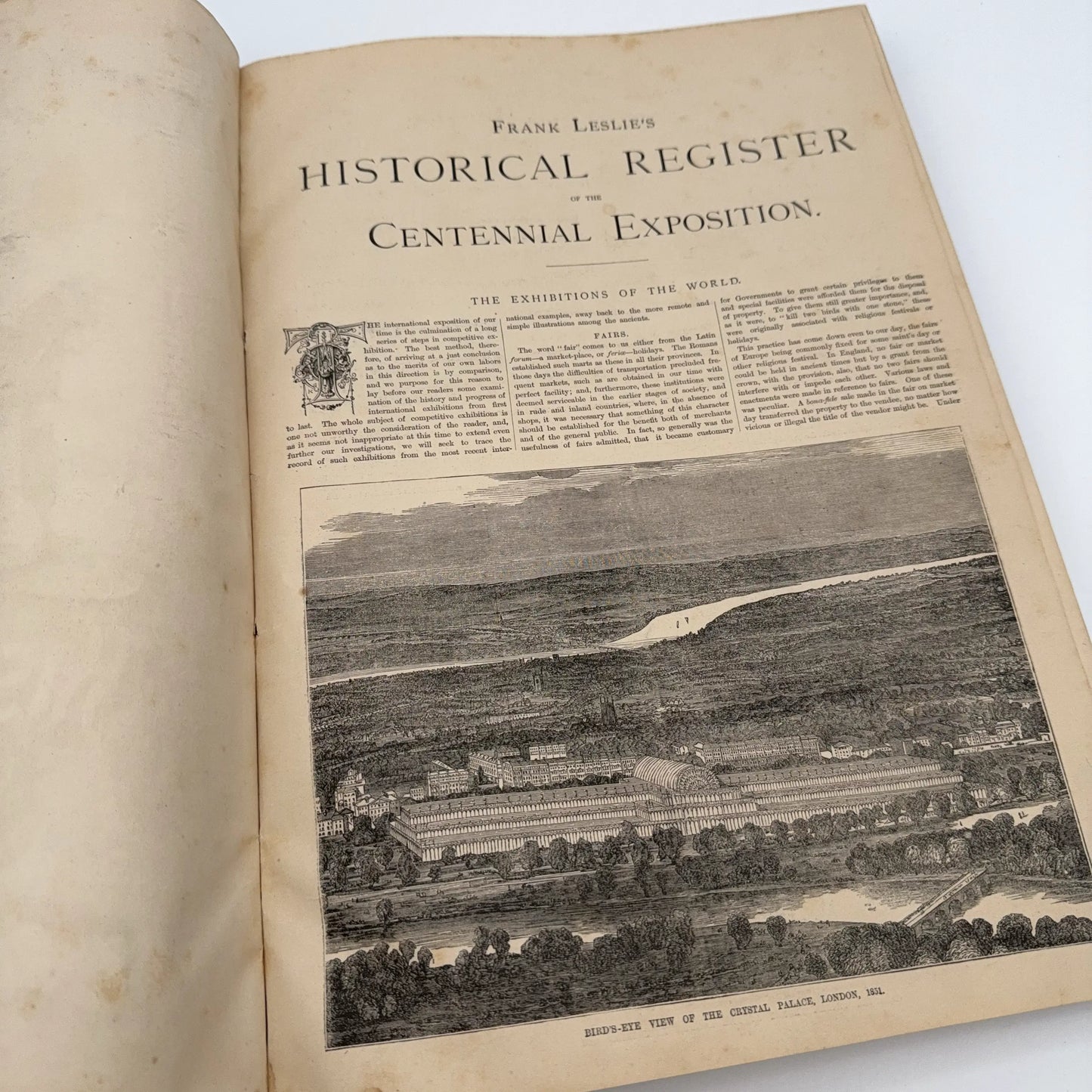 Frank Leslie's Illustrated Historical Register of the Centennial Exposition — 1876
