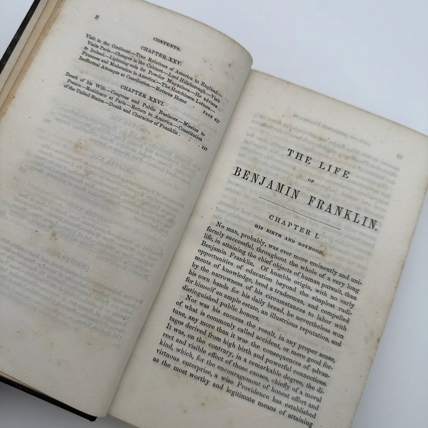 "The Life of Benjamin Franklin" by O.L. Holley — 1848