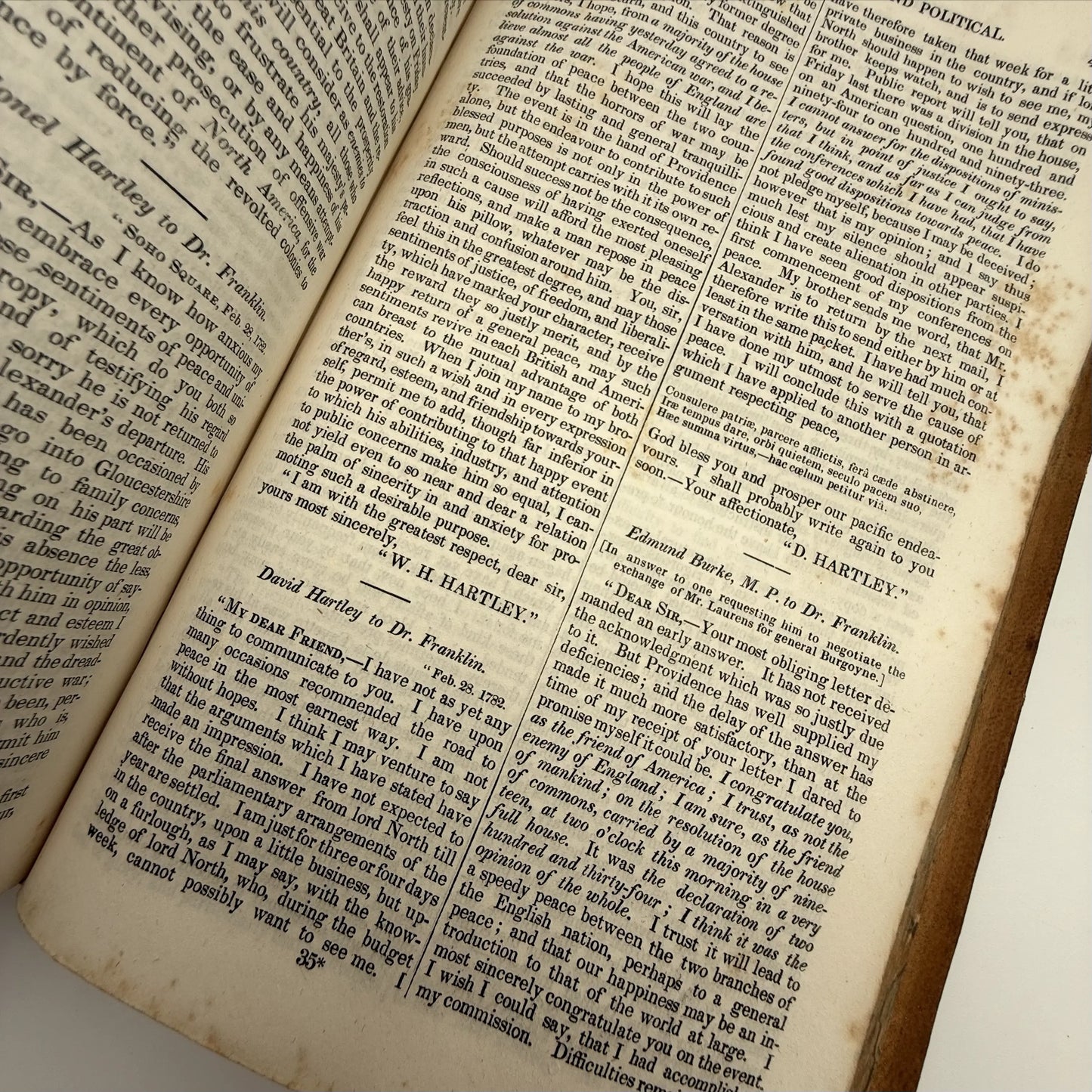 Life and Writings of Benjamin Franklin, Autobiography — 1834 — In two volumes