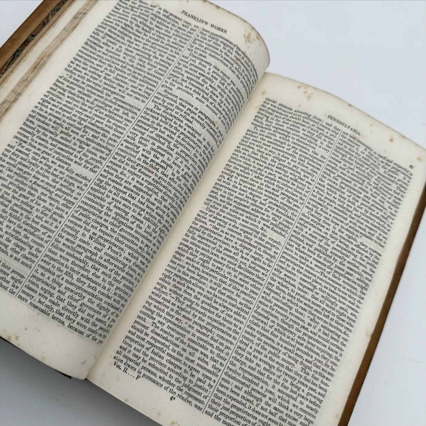 Life and Writings of Benjamin Franklin, Autobiography — 1834 — In two volumes
