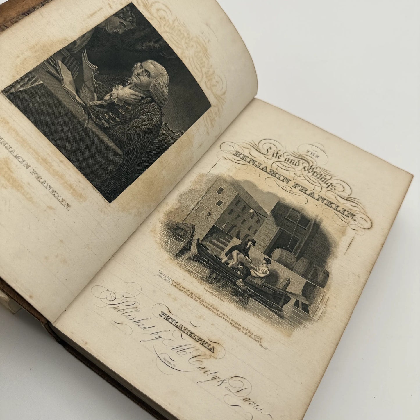 Life and Writings of Benjamin Franklin, Autobiography — 1834 — In two volumes