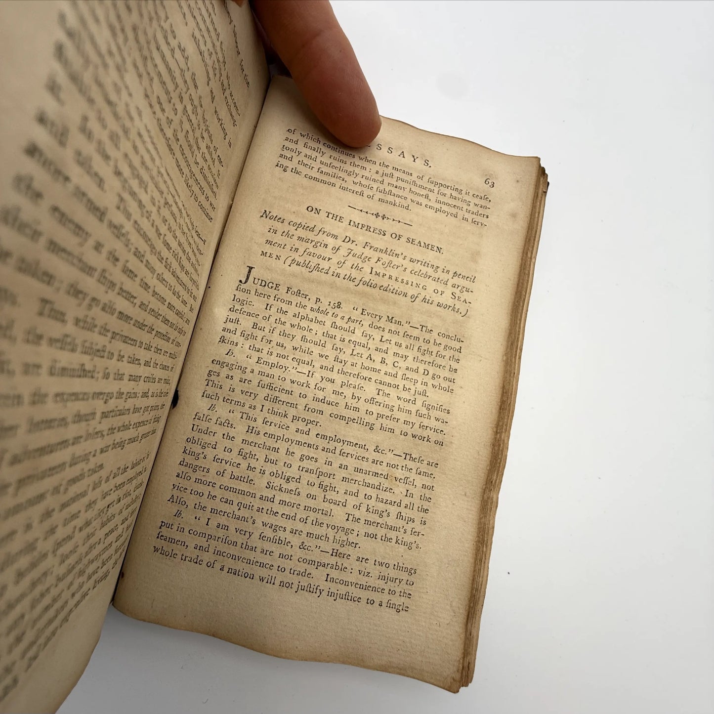 "The Works of the Late Dr. Benjamin Franklin" by Benjamin Franklin — 1797