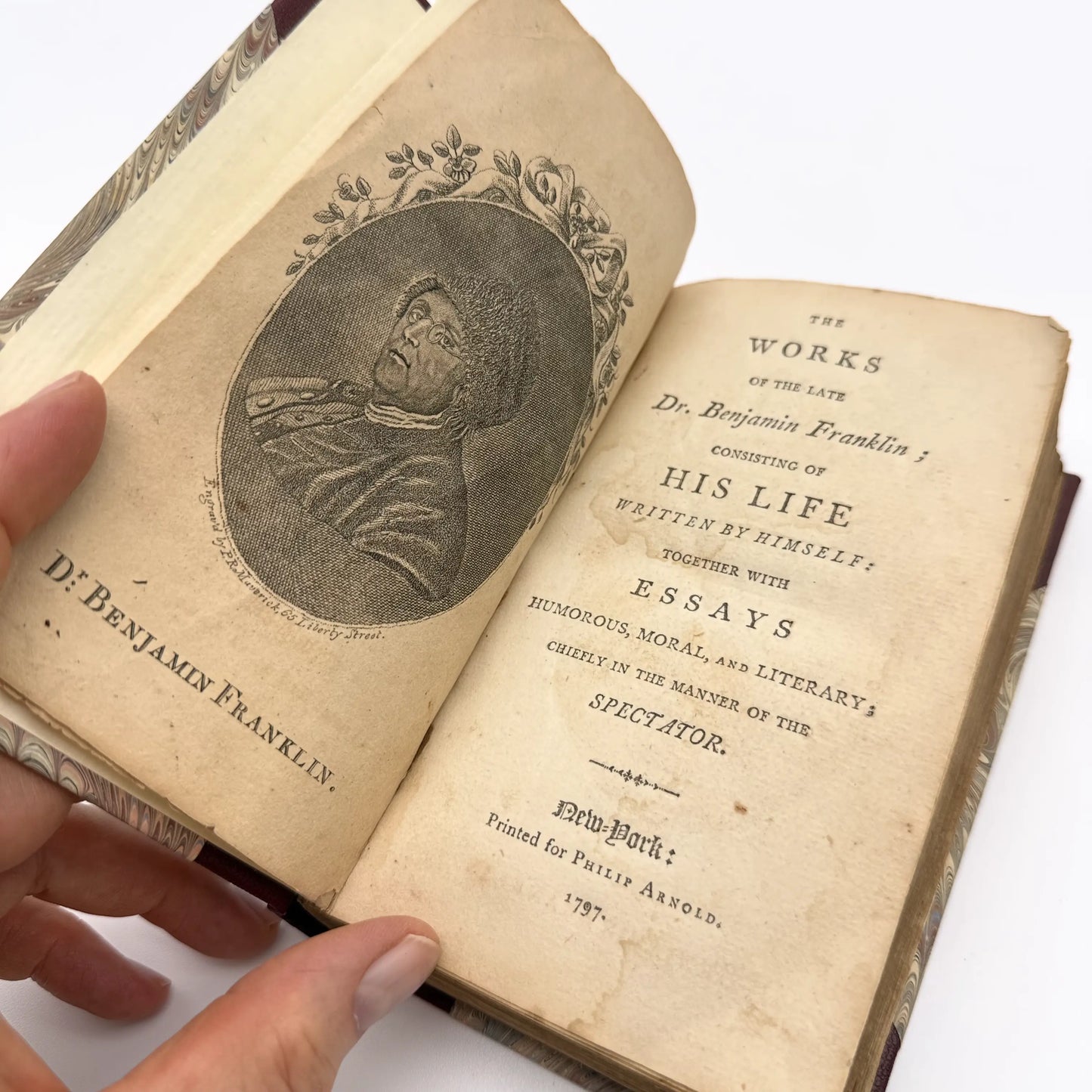 "The Works of the Late Dr. Benjamin Franklin" by Benjamin Franklin — 1797