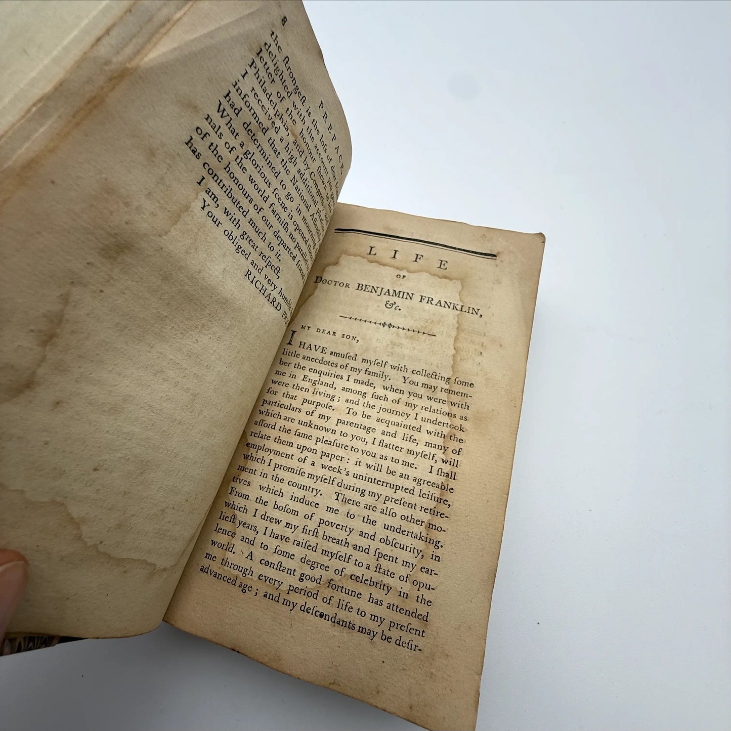 "The Works of the Late Dr. Benjamin Franklin" by Benjamin Franklin — 1797