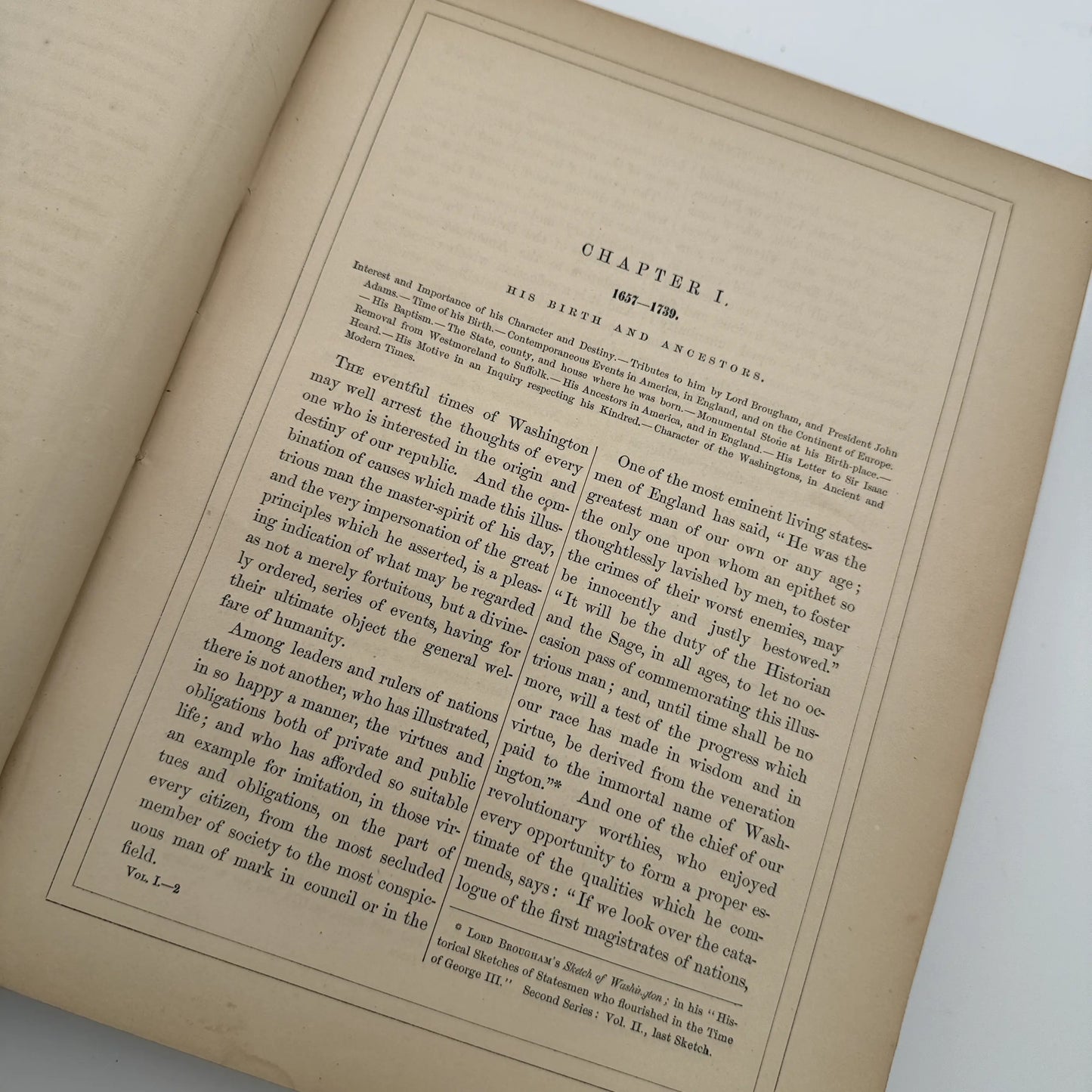 "Life of Washington" by John Frederick Schroeder— 1857— Two volume set
