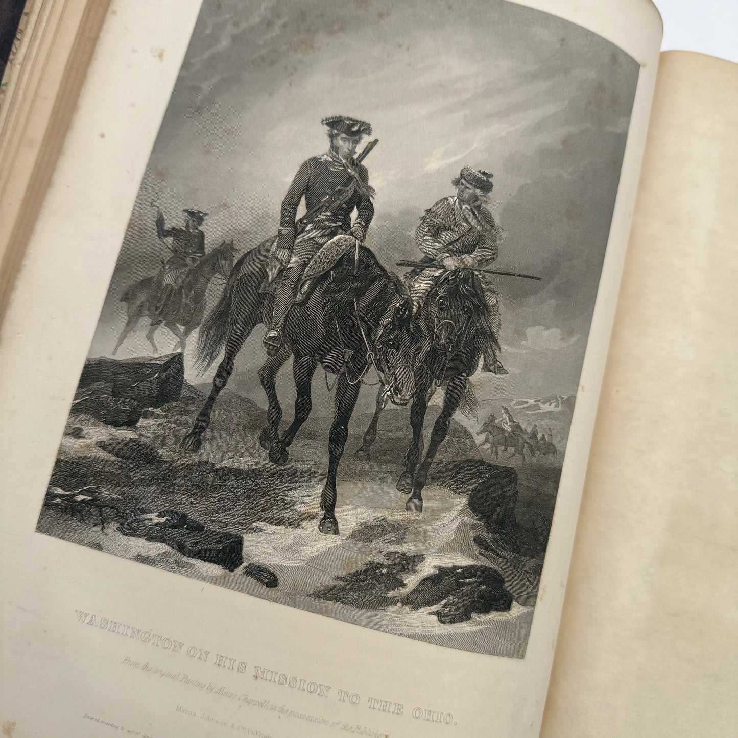 "Life of Washington" by John Frederick Schroeder— 1857— Two volume set