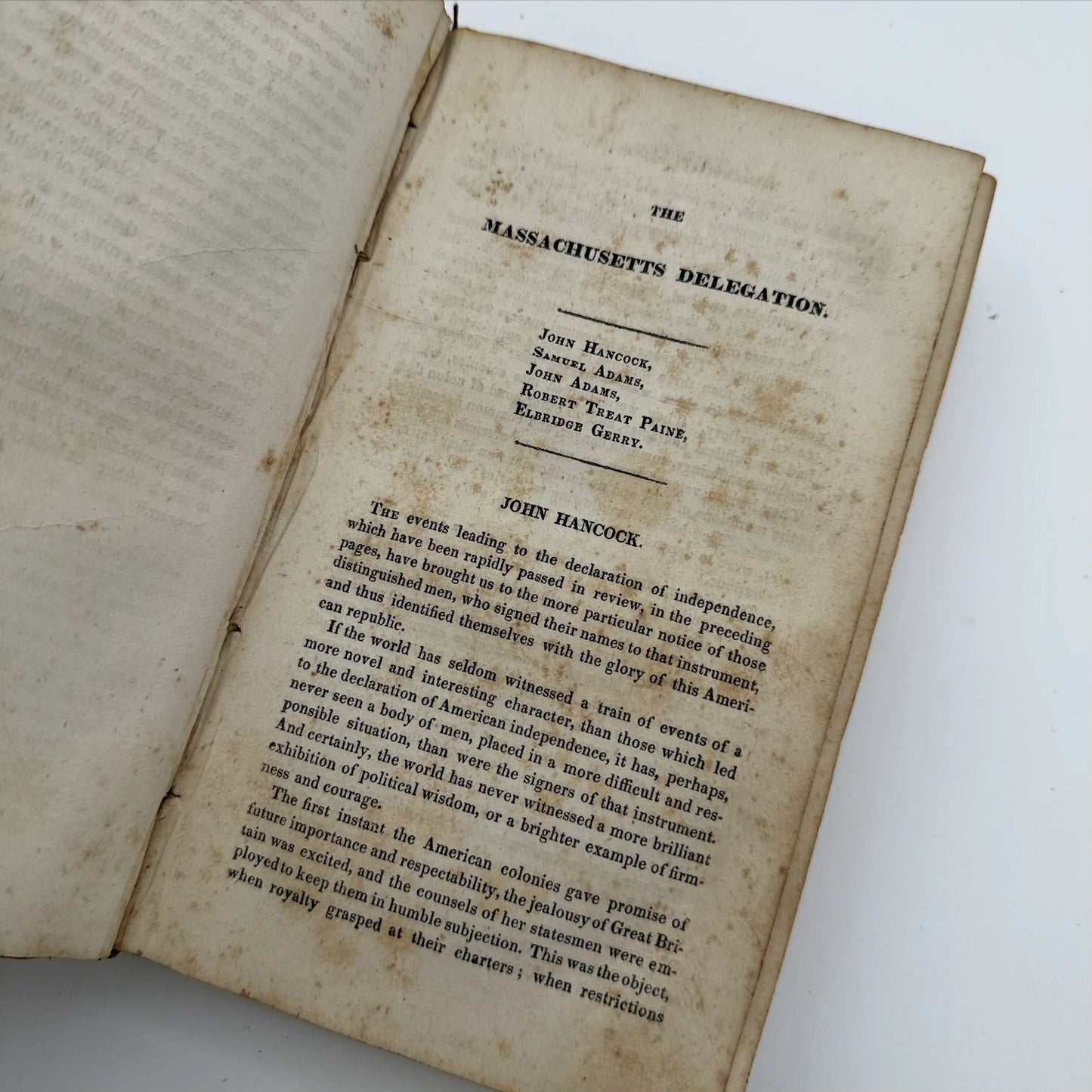 "Lives Of The Signers Of The Declaration Of Independence" — Charles Goodrich — 1829