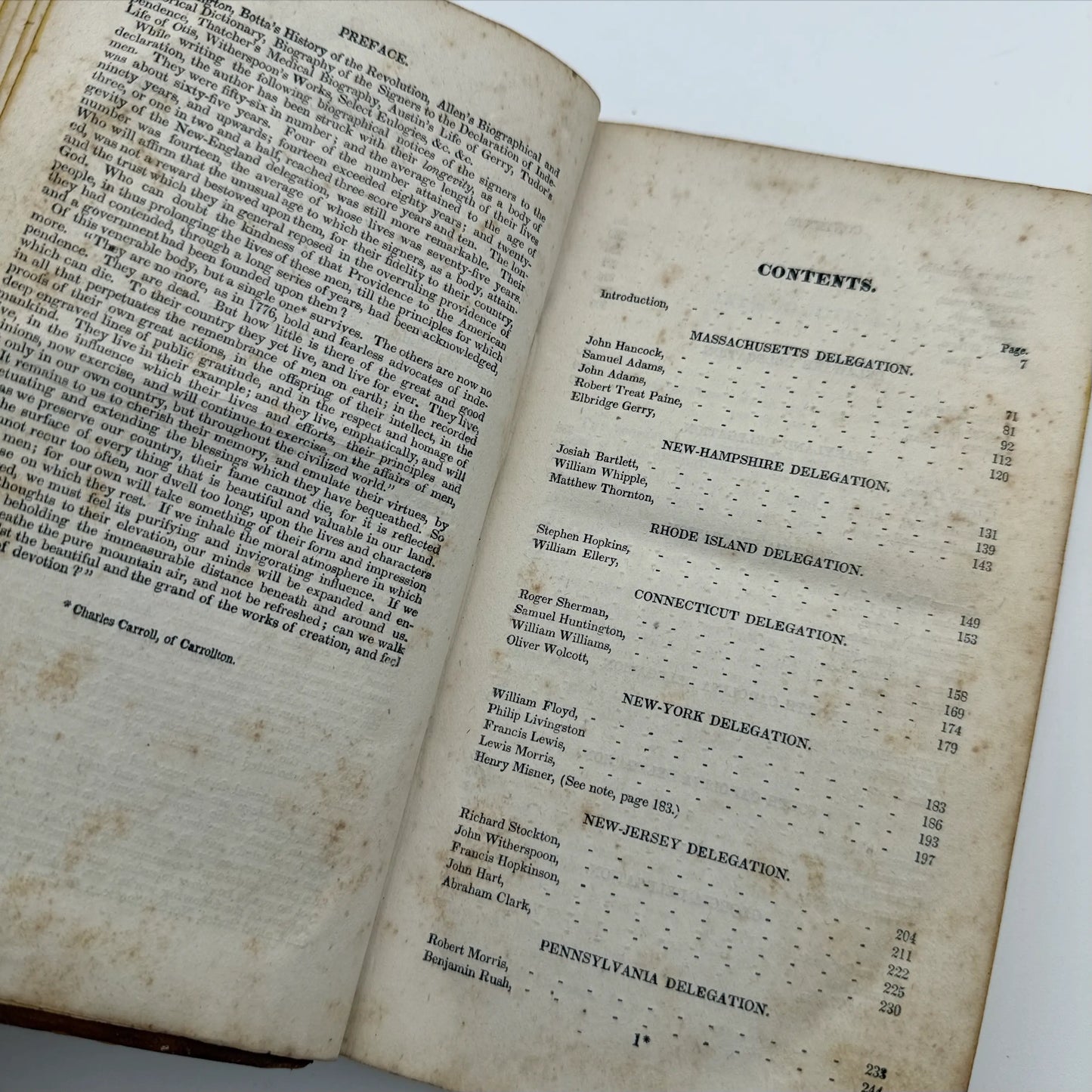 "Lives Of The Signers Of The Declaration Of Independence" — Charles Goodrich — 1829