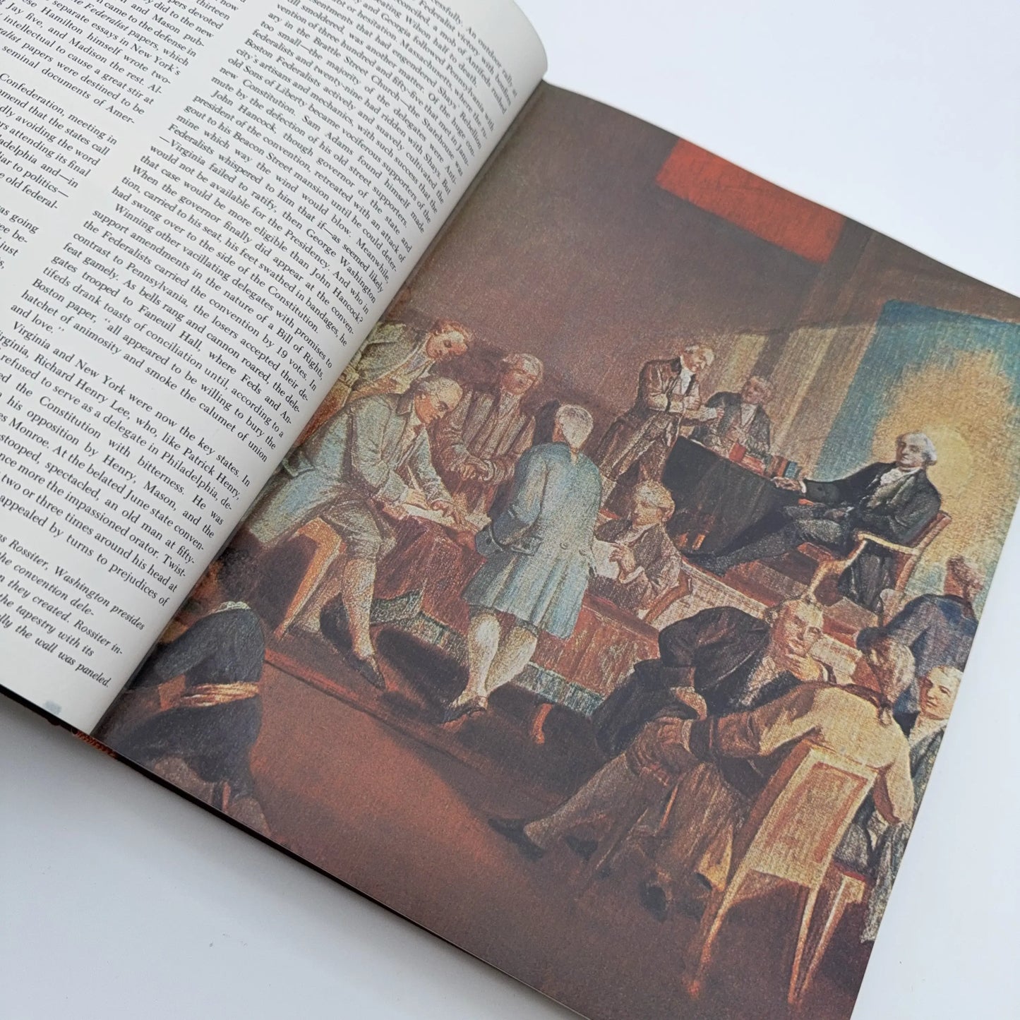 The American Heritage History of The Making of the Nation 1783 - 1860 and American Antiques - Two volume boxed set