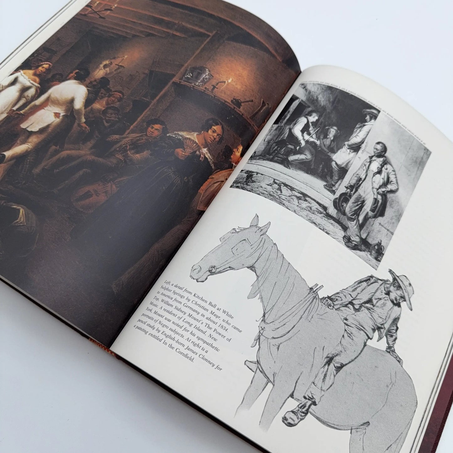 The American Heritage History of The Making of the Nation 1783 - 1860 and American Antiques - Two volume boxed set