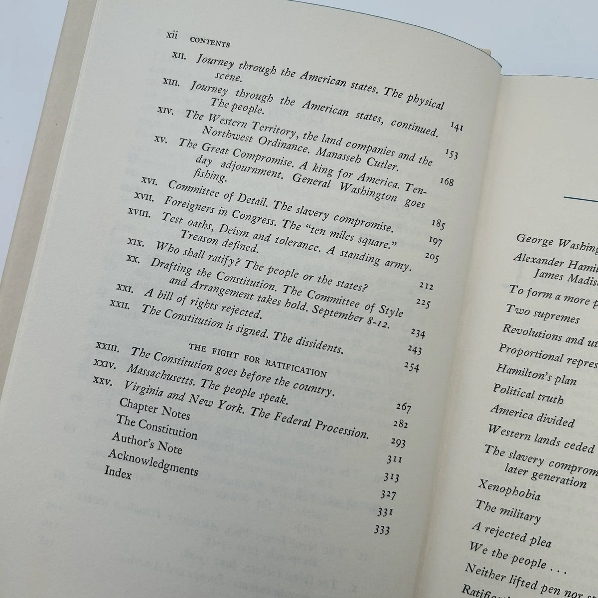 "Miracle at Philadelphia: The Story of the Constitutional Convention, May to September 1787" by Catherine Drinker Bowen- In a slip case