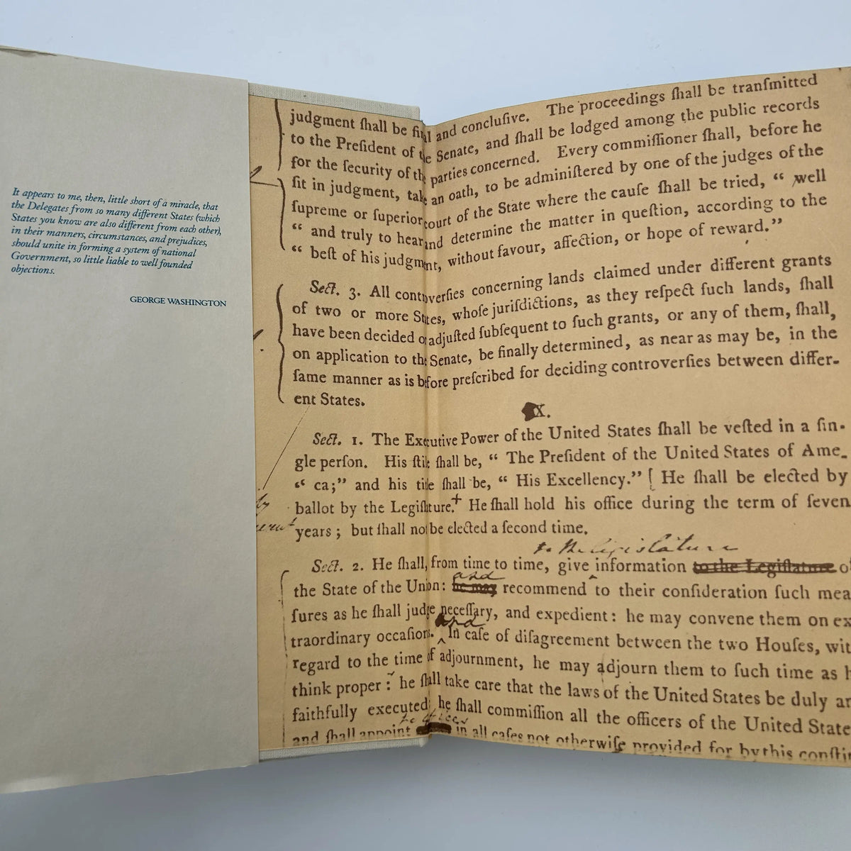 "Miracle at Philadelphia: The Story of the Constitutional Convention, May to September 1787" by Catherine Drinker Bowen- In a slip case