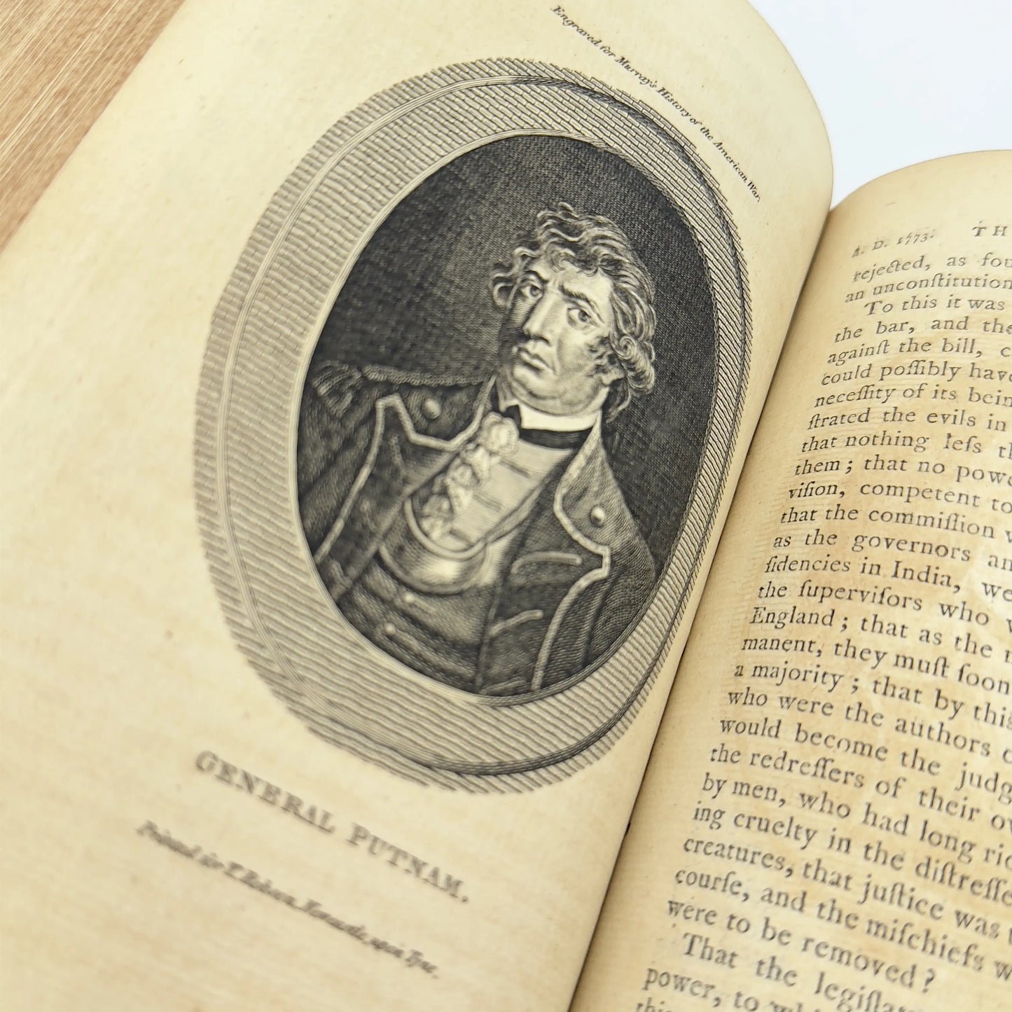 "An Impartial History of the Present War In America" by James Murray — Two volume set
