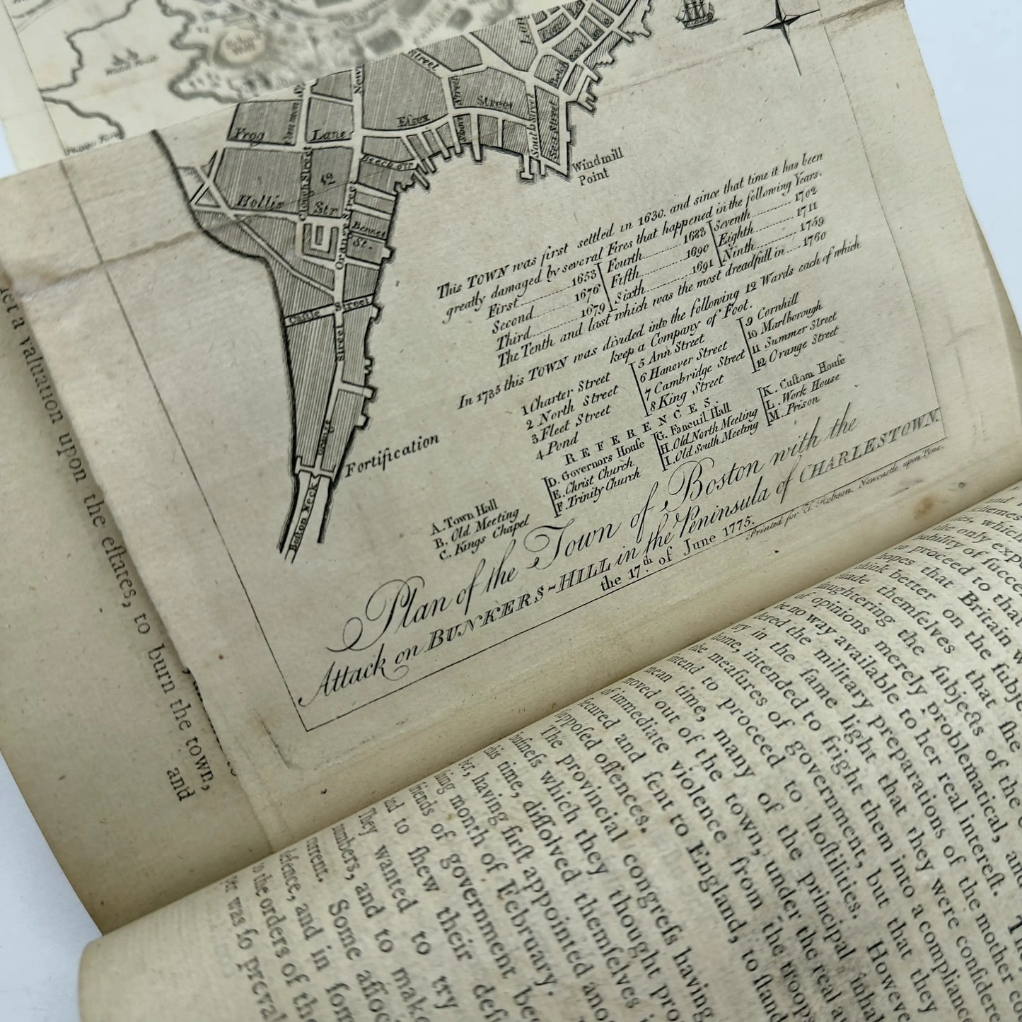 "An Impartial History of the Present War In America" by James Murray — Two volume set