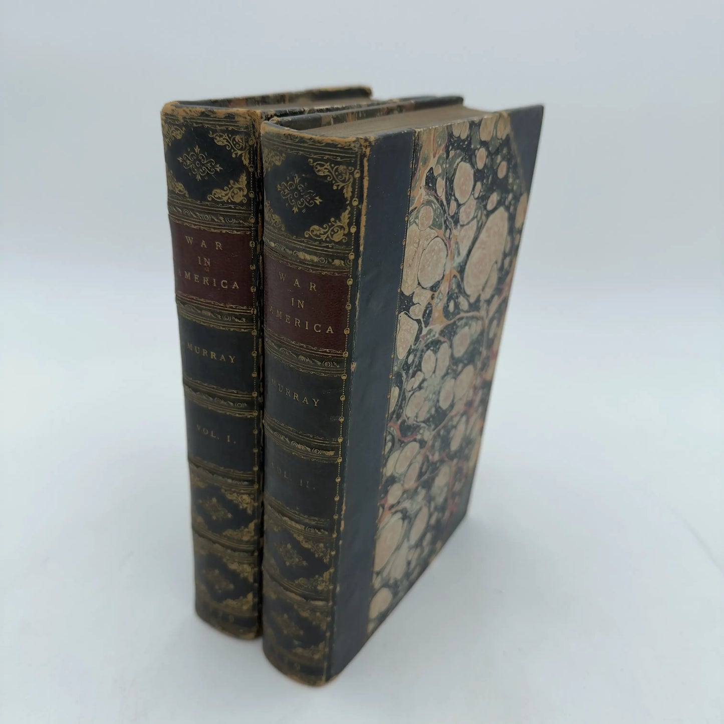 "An Impartial History of the Present War In America" by James Murray — Two volume set