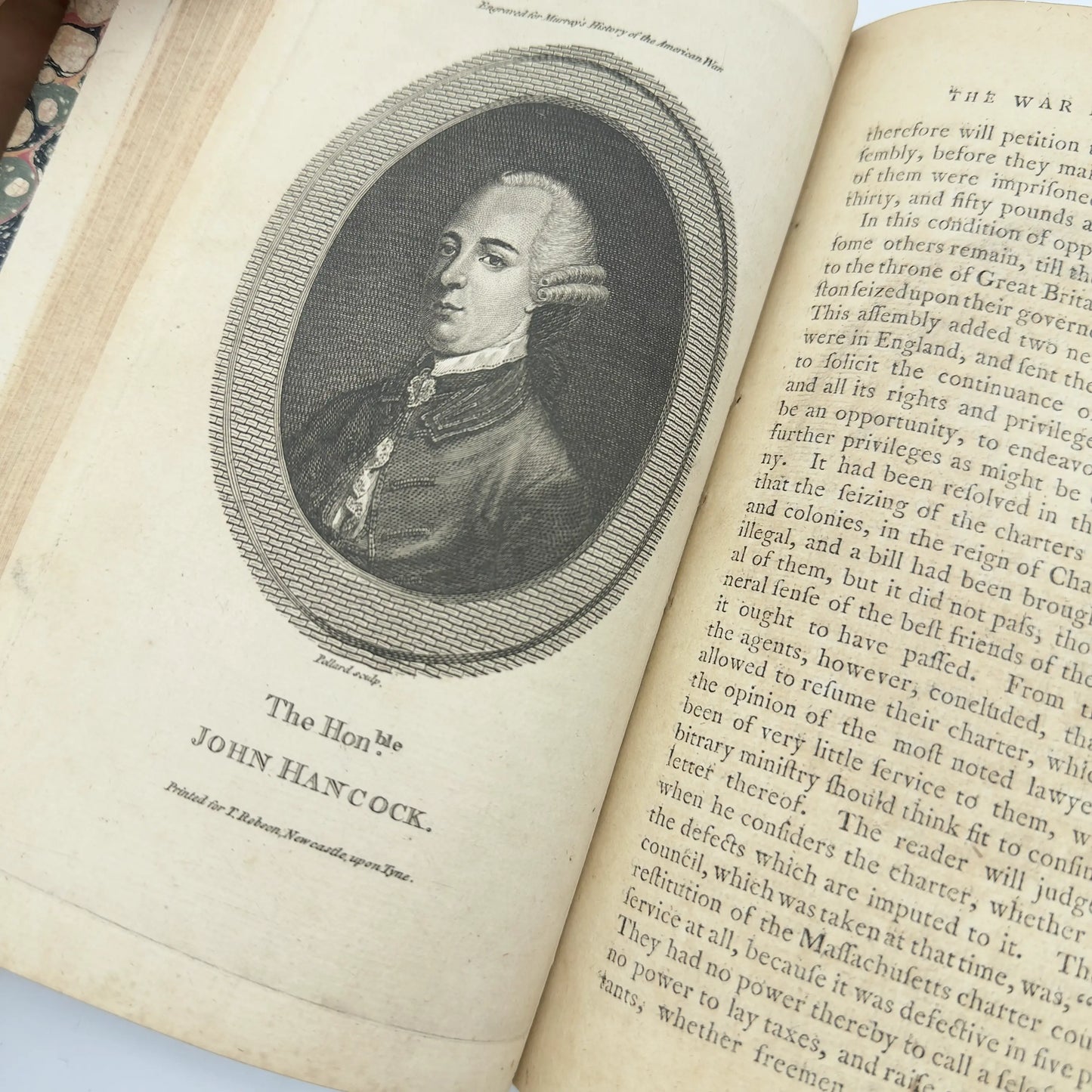 "An Impartial History of the Present War In America" by James Murray — Two volume set