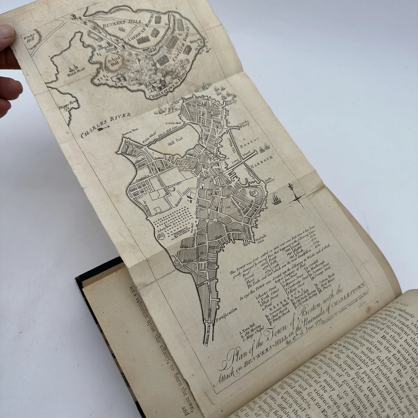 "An Impartial History of the Present War In America" by James Murray — Two volume set