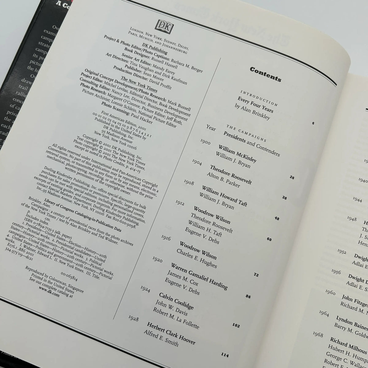 The New York Times "Campaigns: A Century of Presidential Races" by Ted Widmer