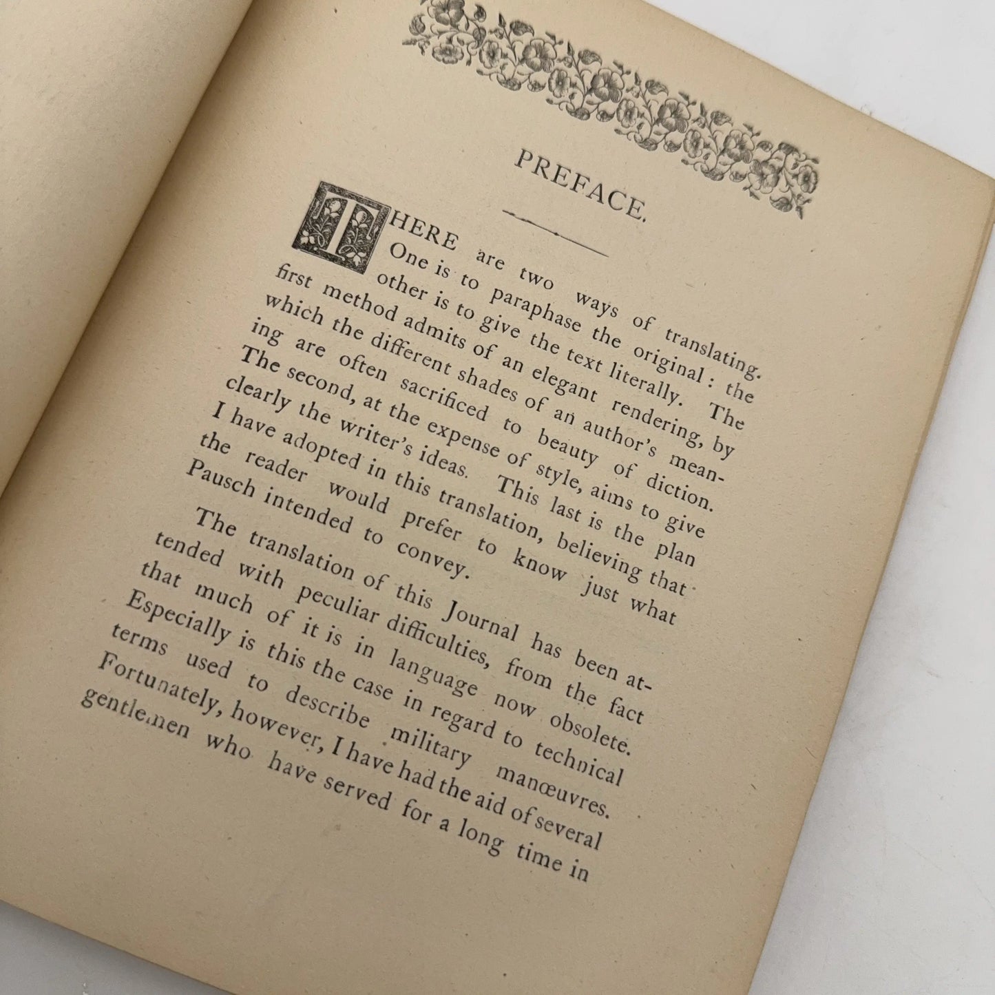 Journal of Captain Pausch — 1886 — First Edition