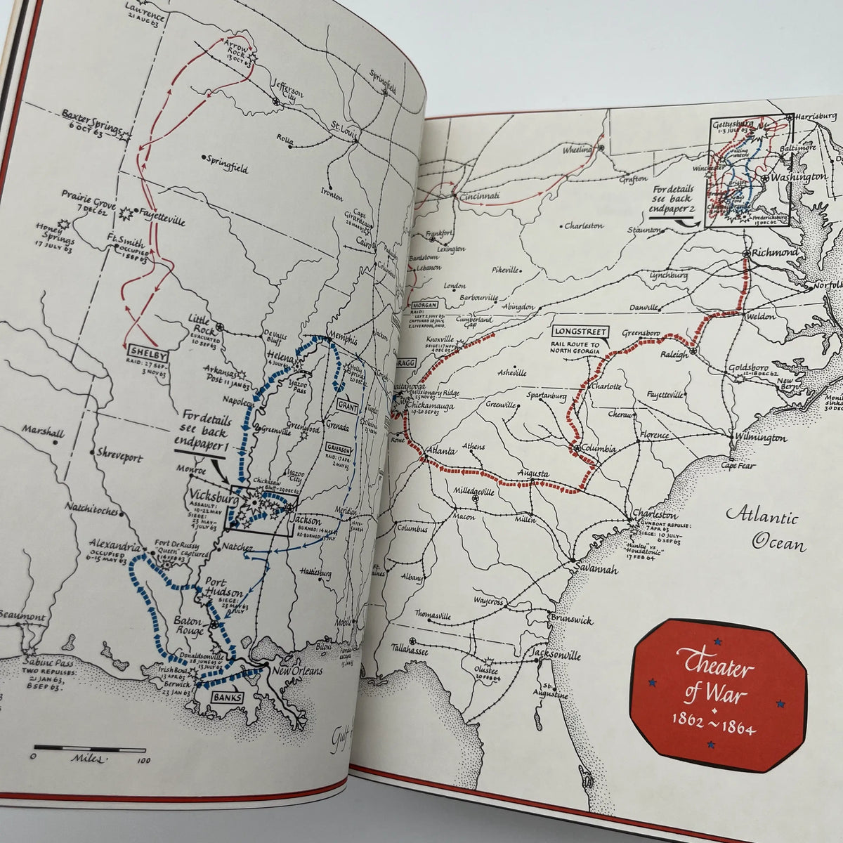 "The Civil War" by Shelby Foote — Three volume sest