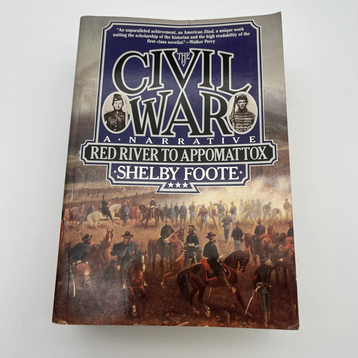 "The Civil War" by Shelby Foote — Three volume sest