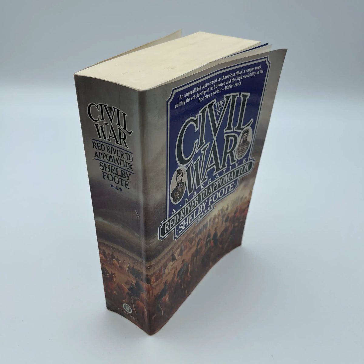 "The Civil War" by Shelby Foote — Three volume sest