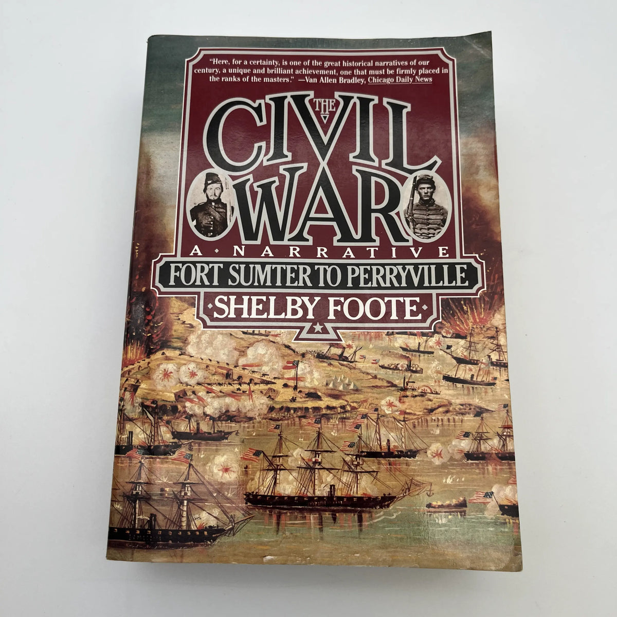 "The Civil War" by Shelby Foote — Three volume sest