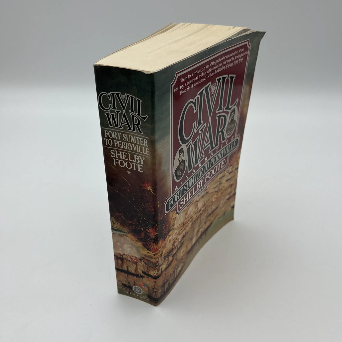 "The Civil War" by Shelby Foote — Three volume sest