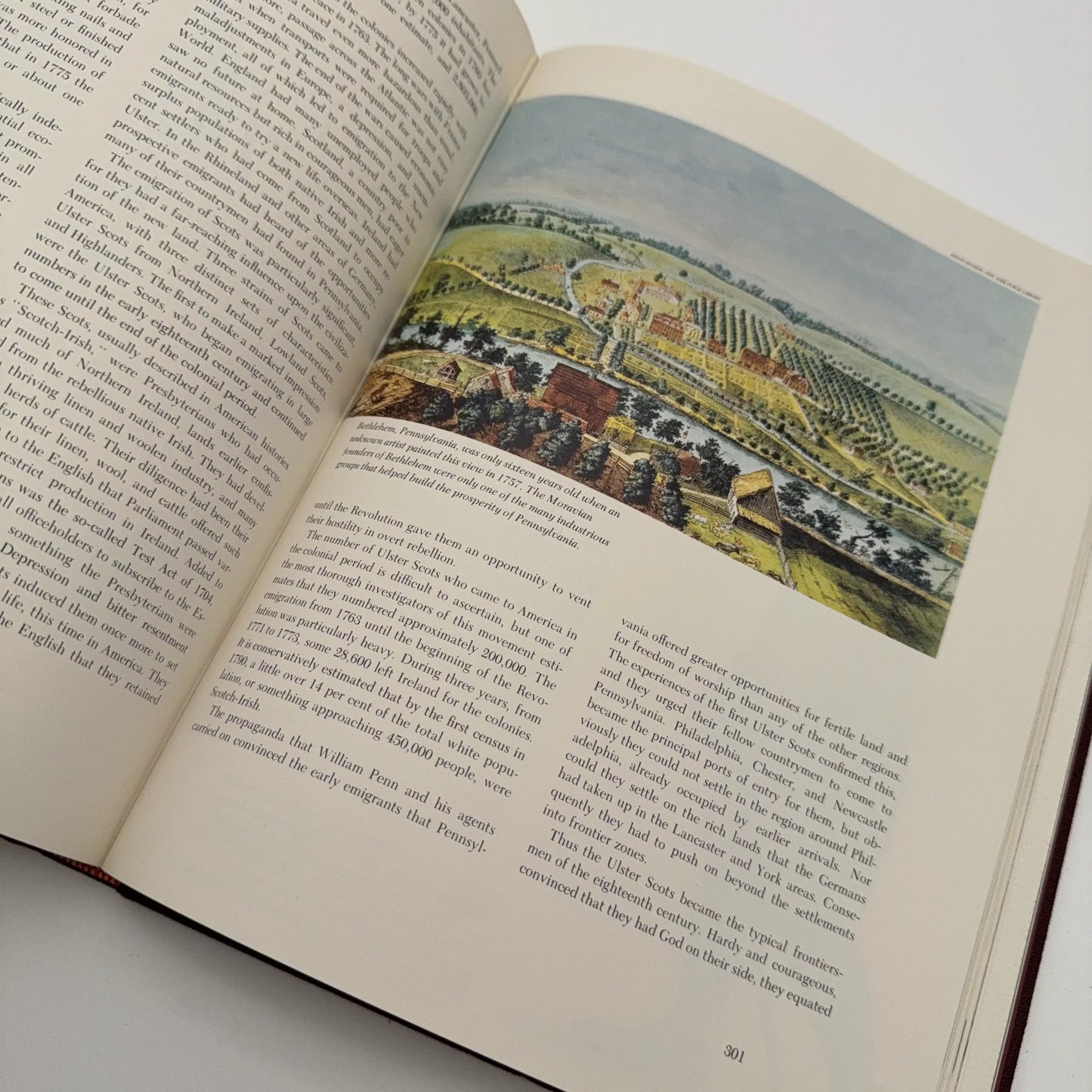 The American Heritage History of the Thirteen Colonies and Colonial Antiques — Two volume boxed set