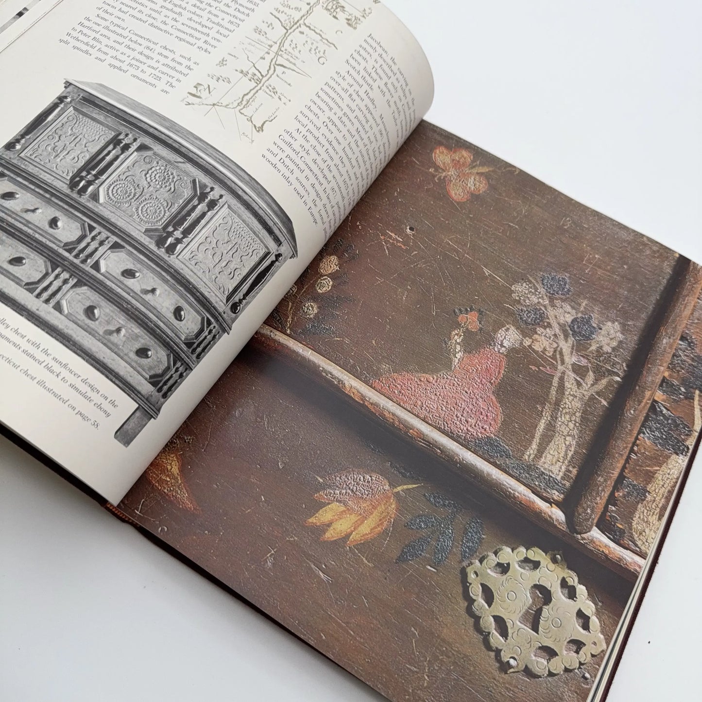 The American Heritage History of the Thirteen Colonies and Colonial Antiques — Two volume boxed set