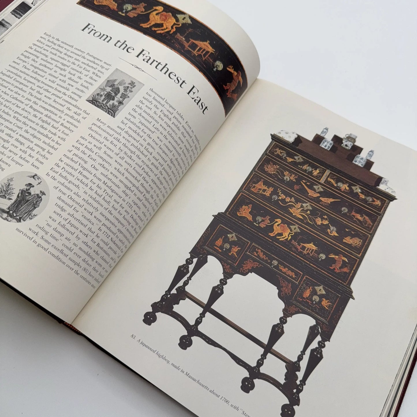 The American Heritage History of the Thirteen Colonies and Colonial Antiques — Two volume boxed set
