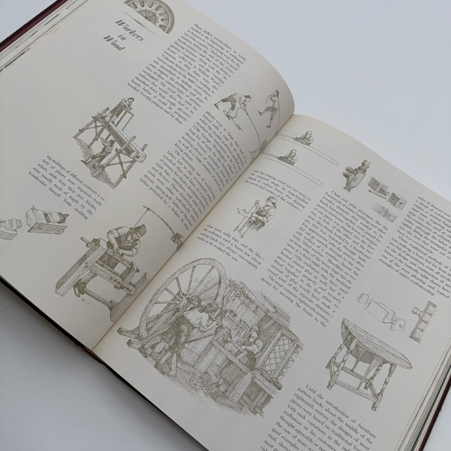 The American Heritage History of the Thirteen Colonies and Colonial Antiques — Two volume boxed set