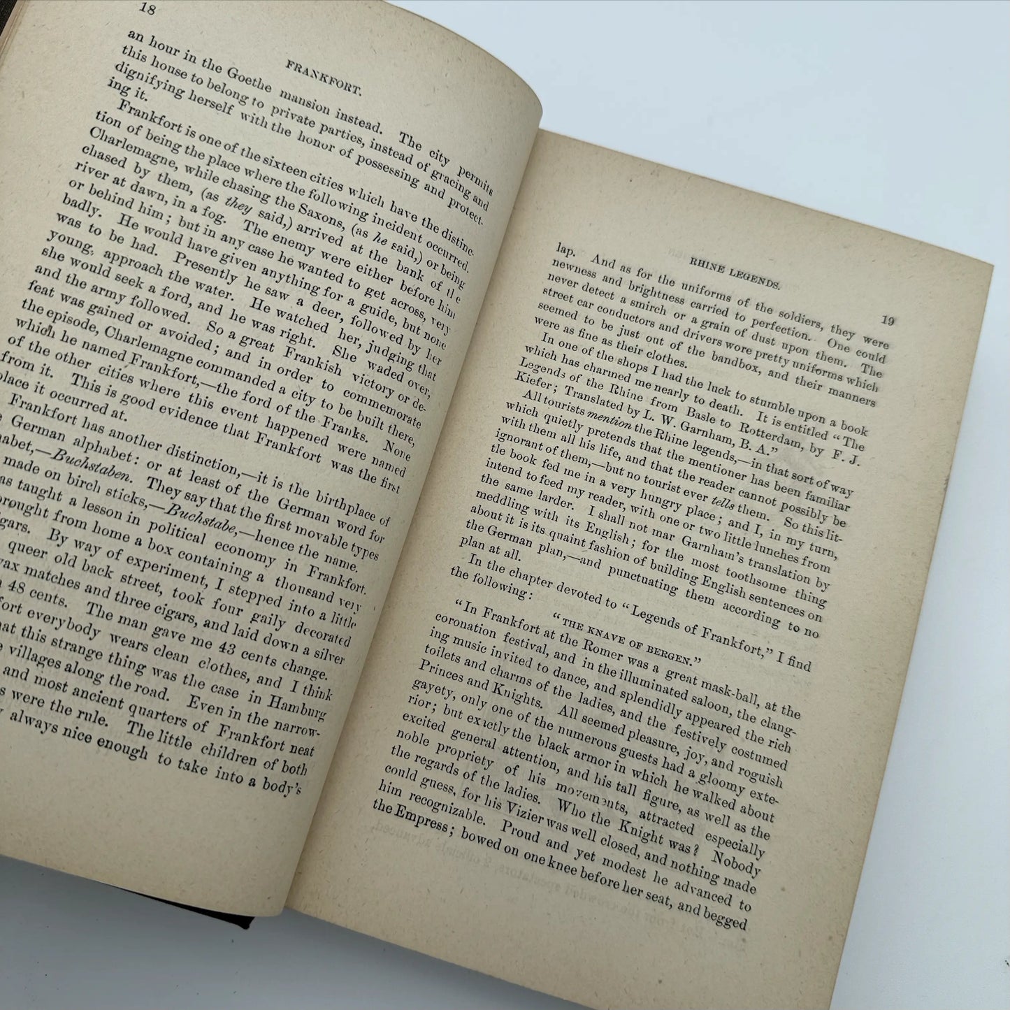 "A Tramp Abroad" by Mark Twain / Samuel Clemens — First edition, second state — 1860
