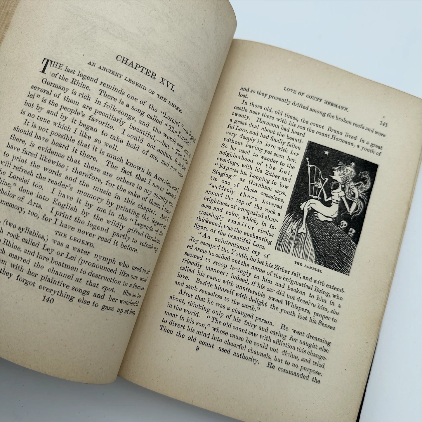 "A Tramp Abroad" by Mark Twain / Samuel Clemens — First edition, second state — 1860