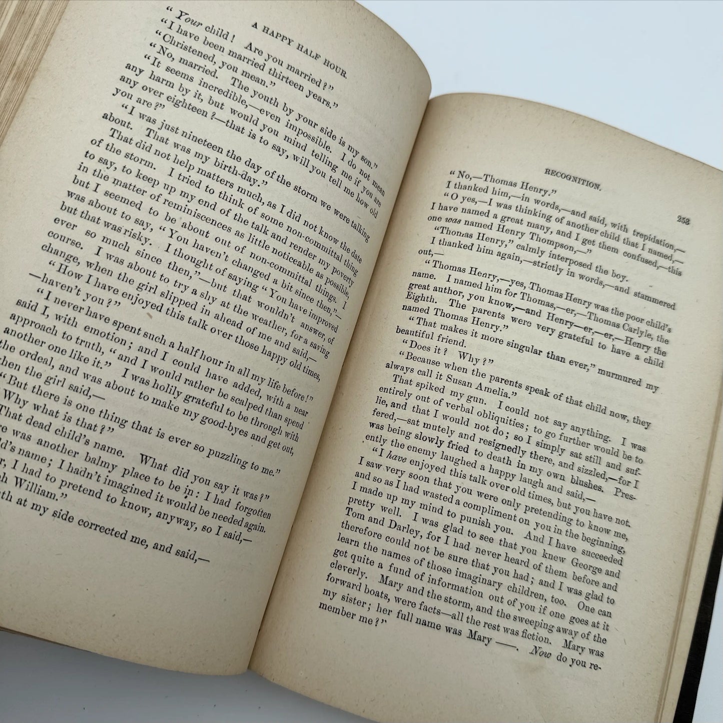 "A Tramp Abroad" by Mark Twain / Samuel Clemens — First edition, second state — 1860