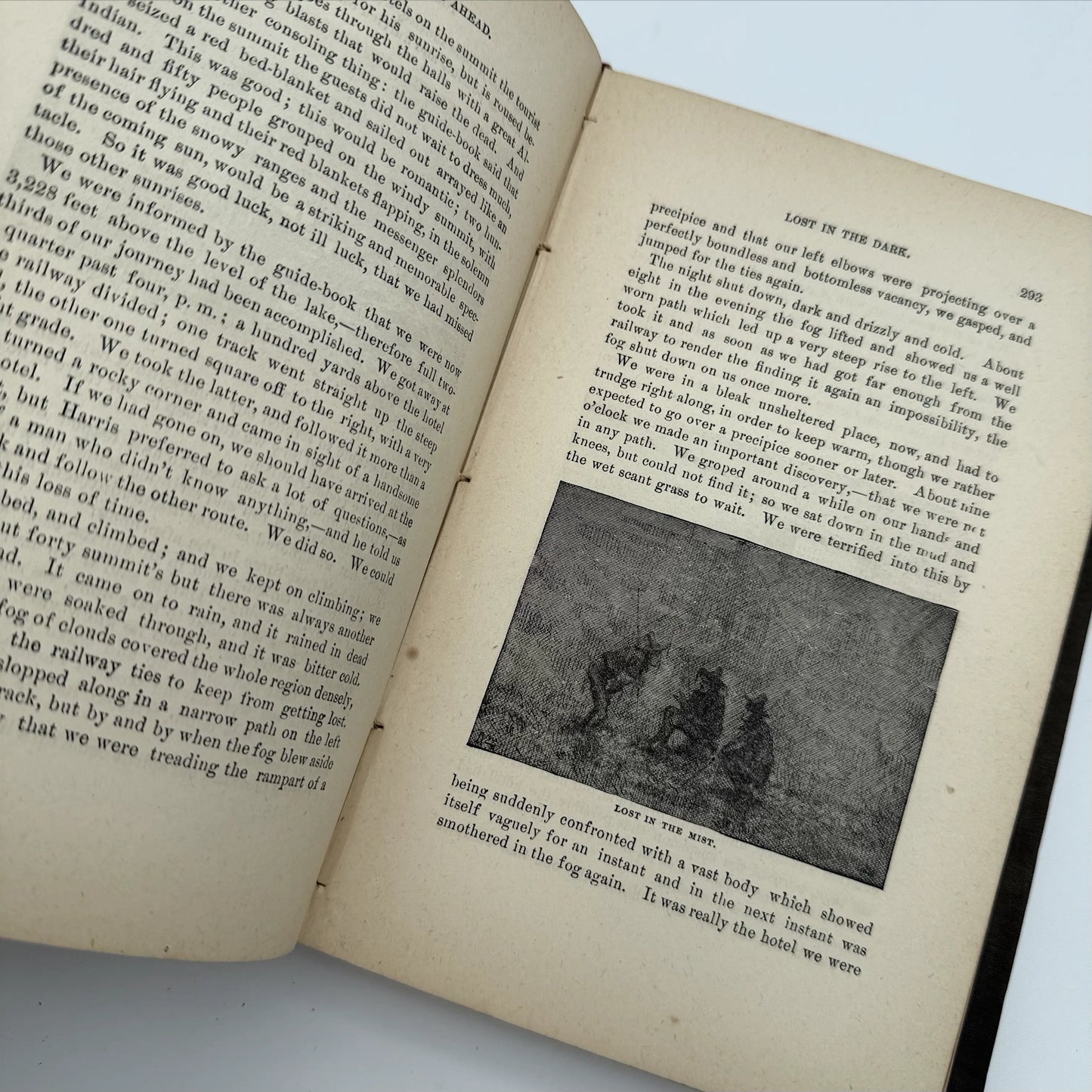 "A Tramp Abroad" by Mark Twain / Samuel Clemens — First edition, second state — 1860