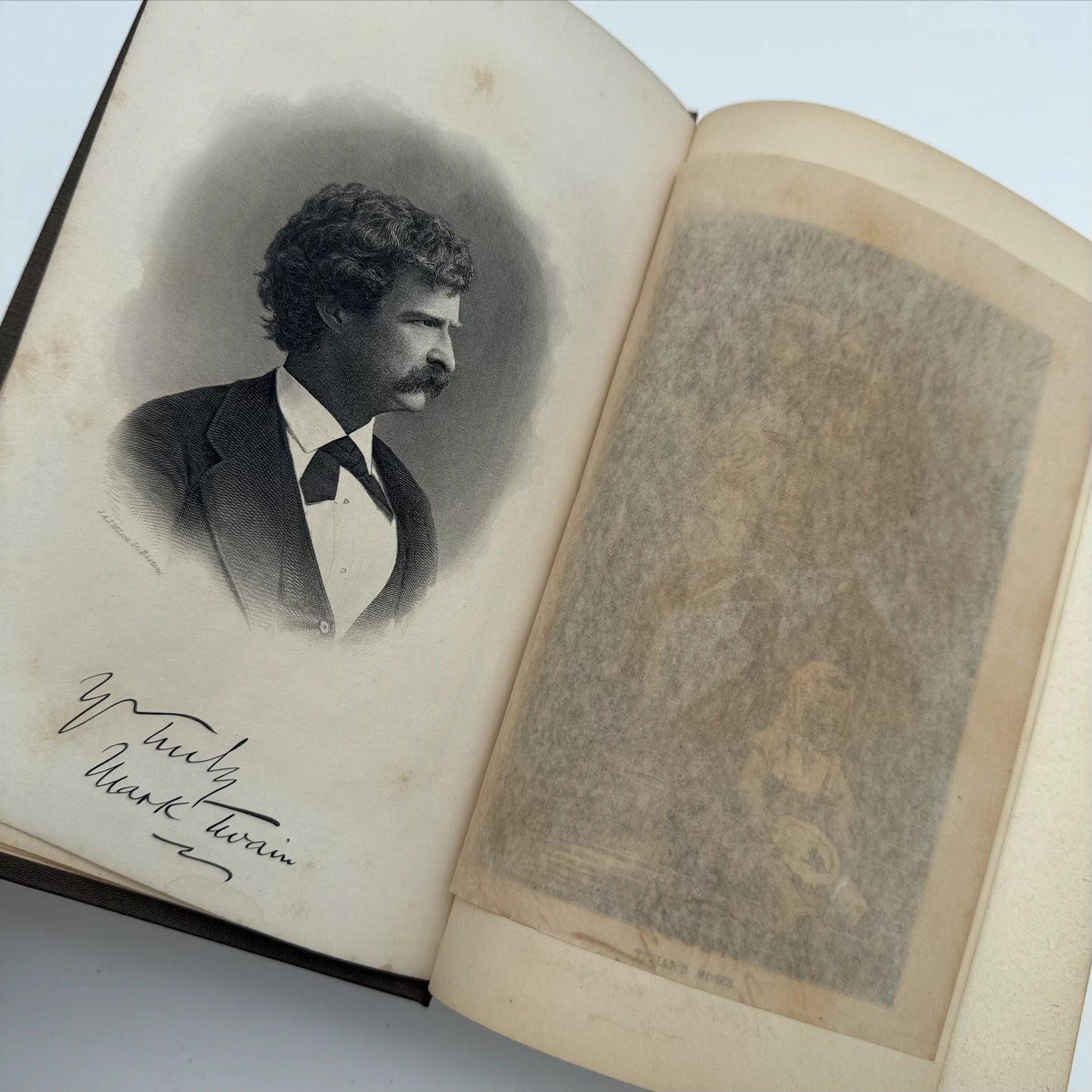 "A Tramp Abroad" by Mark Twain / Samuel Clemens — First edition, second state — 1860
