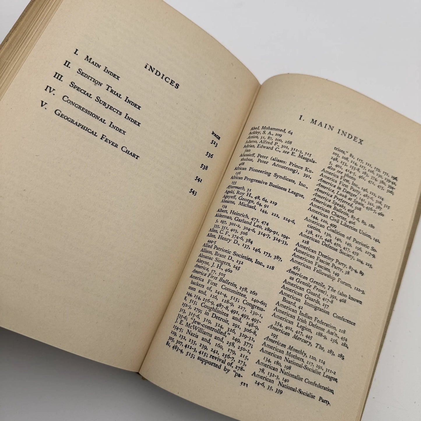 "Under Cover: My Four Years in the Nazi Underworld of America" by John Roy Carlson — 1943