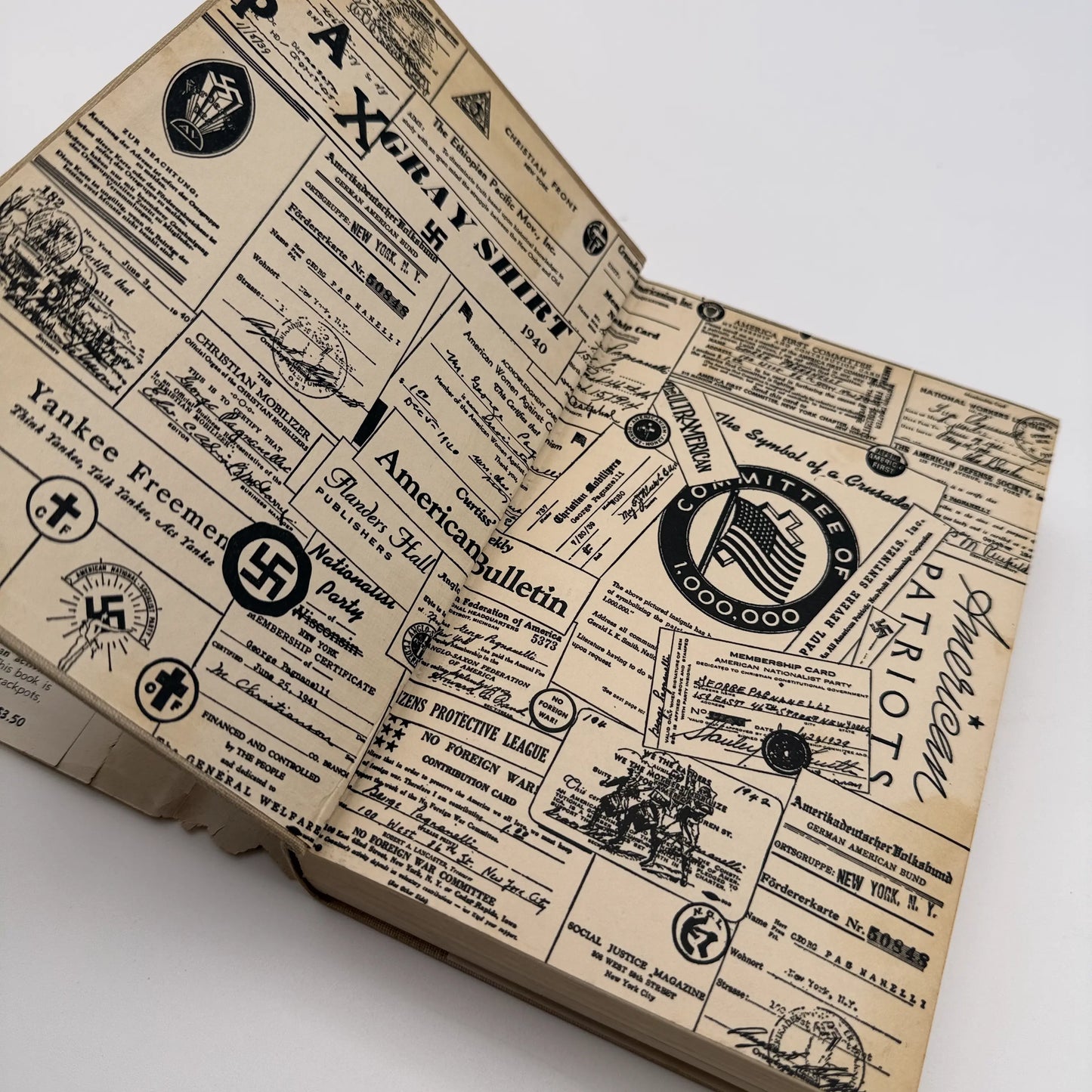 "Under Cover: My Four Years in the Nazi Underworld of America" by John Roy Carlson — 1943
