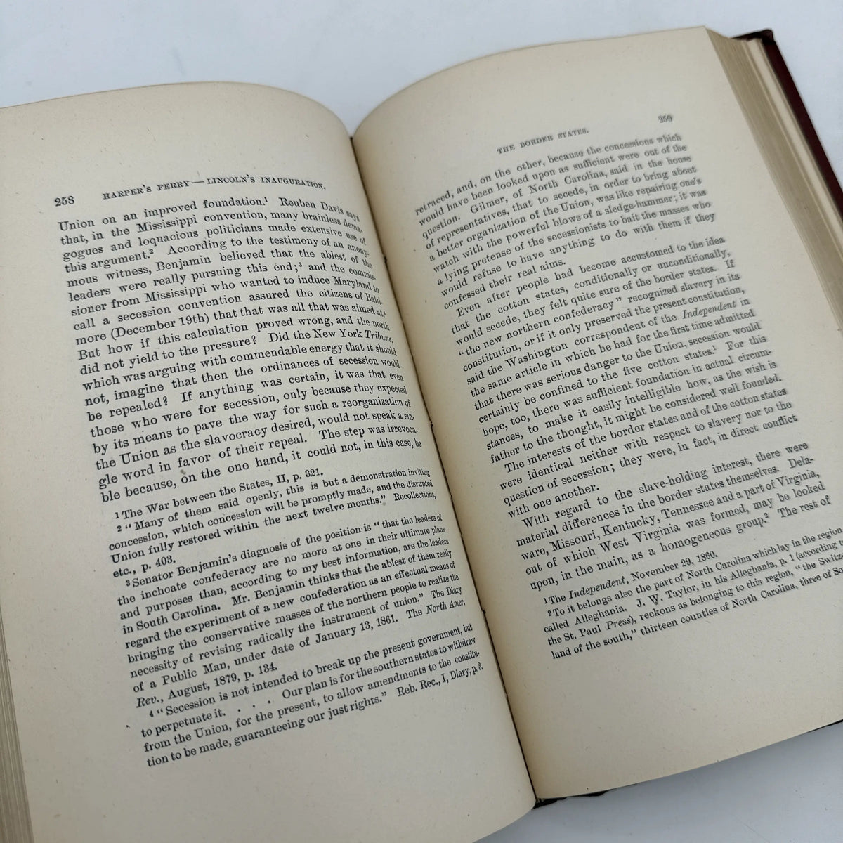 The Constitutional and Political History of the United States, 1859 - 1861 by Dr. H. von Holst — 1892