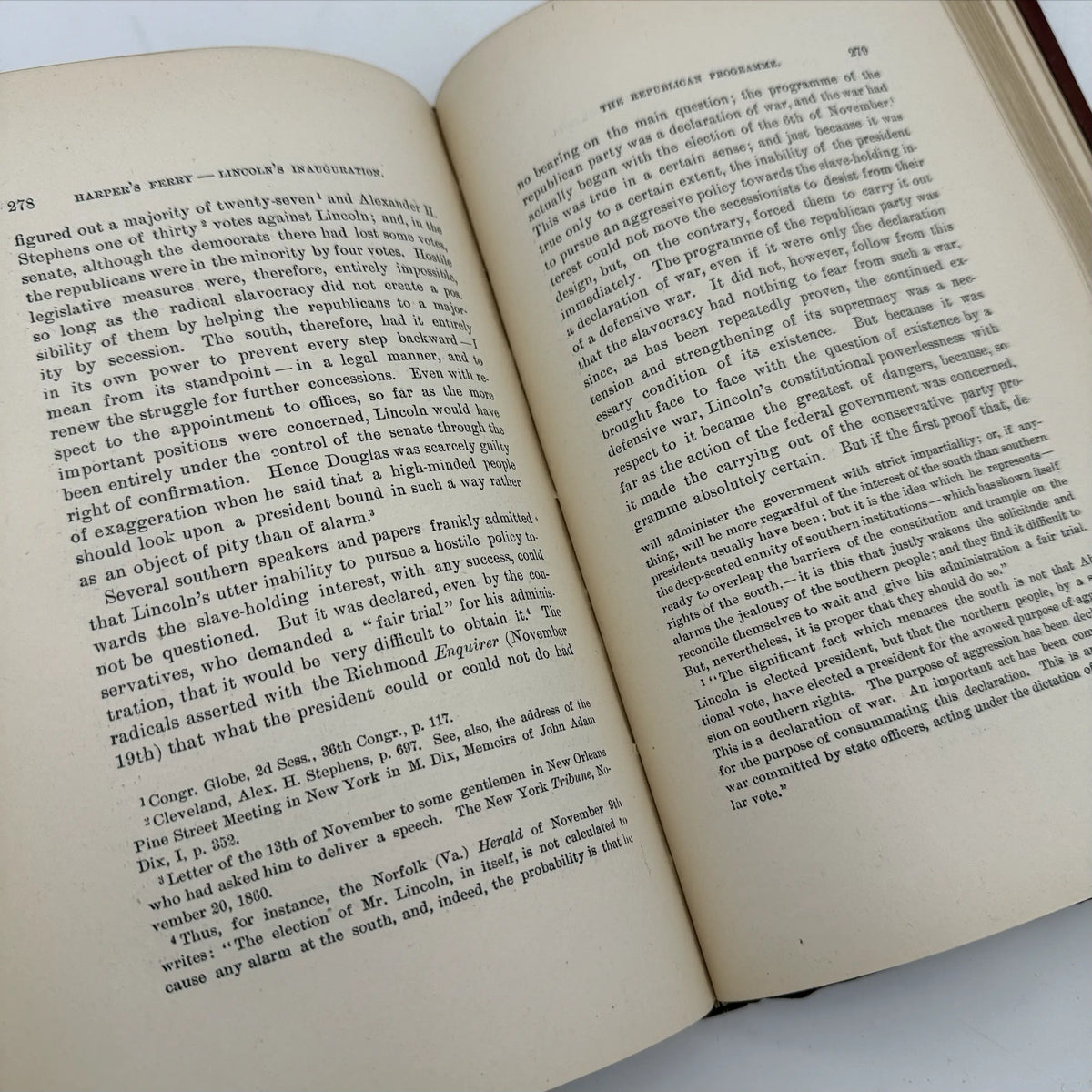 The Constitutional and Political History of the United States, 1859 - 1861 by Dr. H. von Holst — 1892