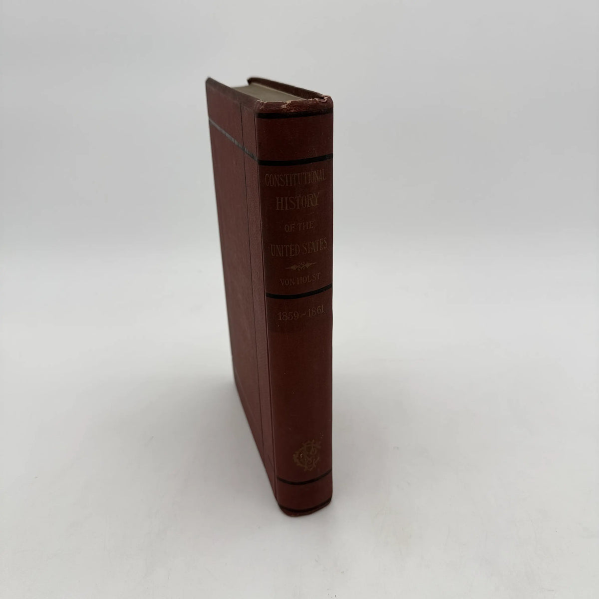 The Constitutional and Political History of the United States, 1859 - 1861 by Dr. H. von Holst — 1892