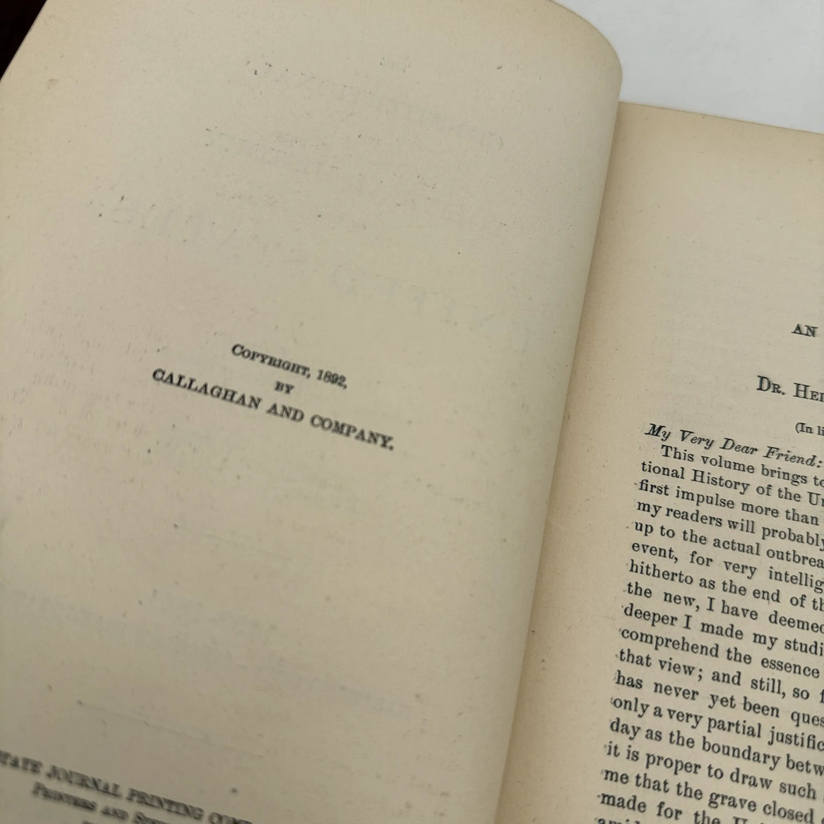 The Constitutional and Political History of the United States, 1859 - 1861 by Dr. H. von Holst — 1892